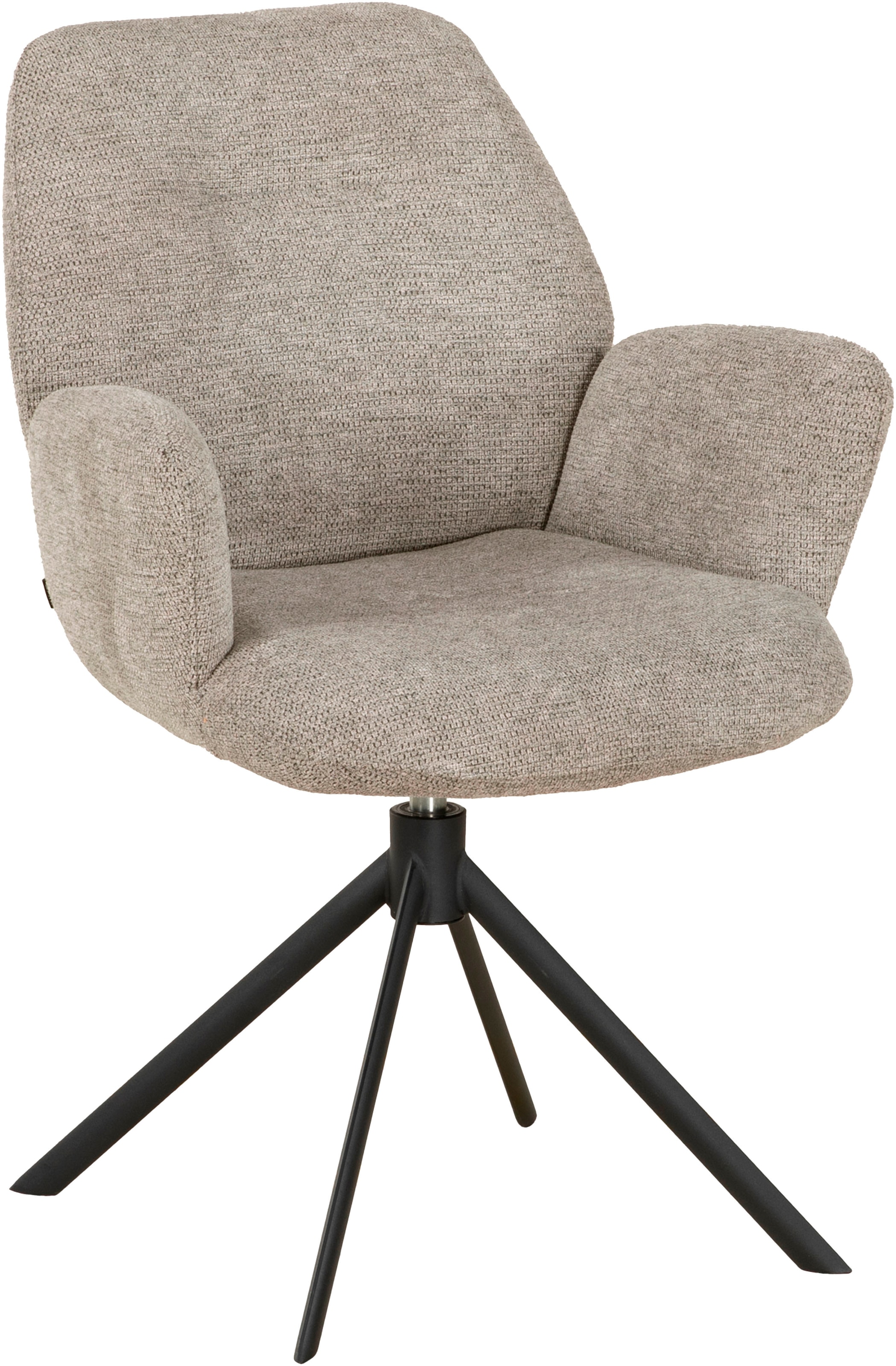 OMG Design Esszimmerstuhl »Lisa« (Set) 2 Stk. Stoff Drehstuhl mit auto-retu günstig online kaufen
