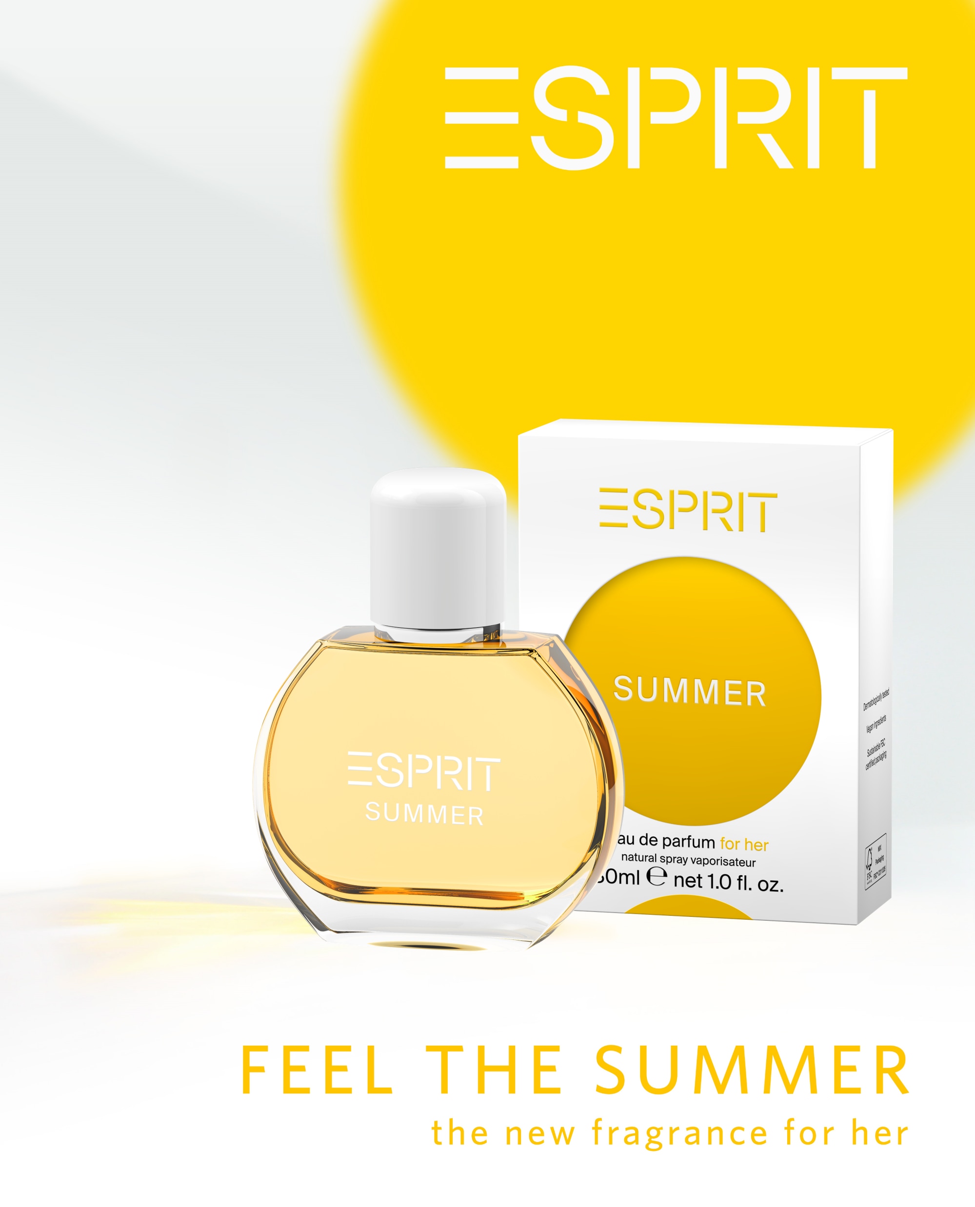 Esprit Eau de Parfum »ESPRIT SUMMER FOR HER EDP 30ml« blumiger Duft mit Apfel, Mandarine, Vanille und Mandel.