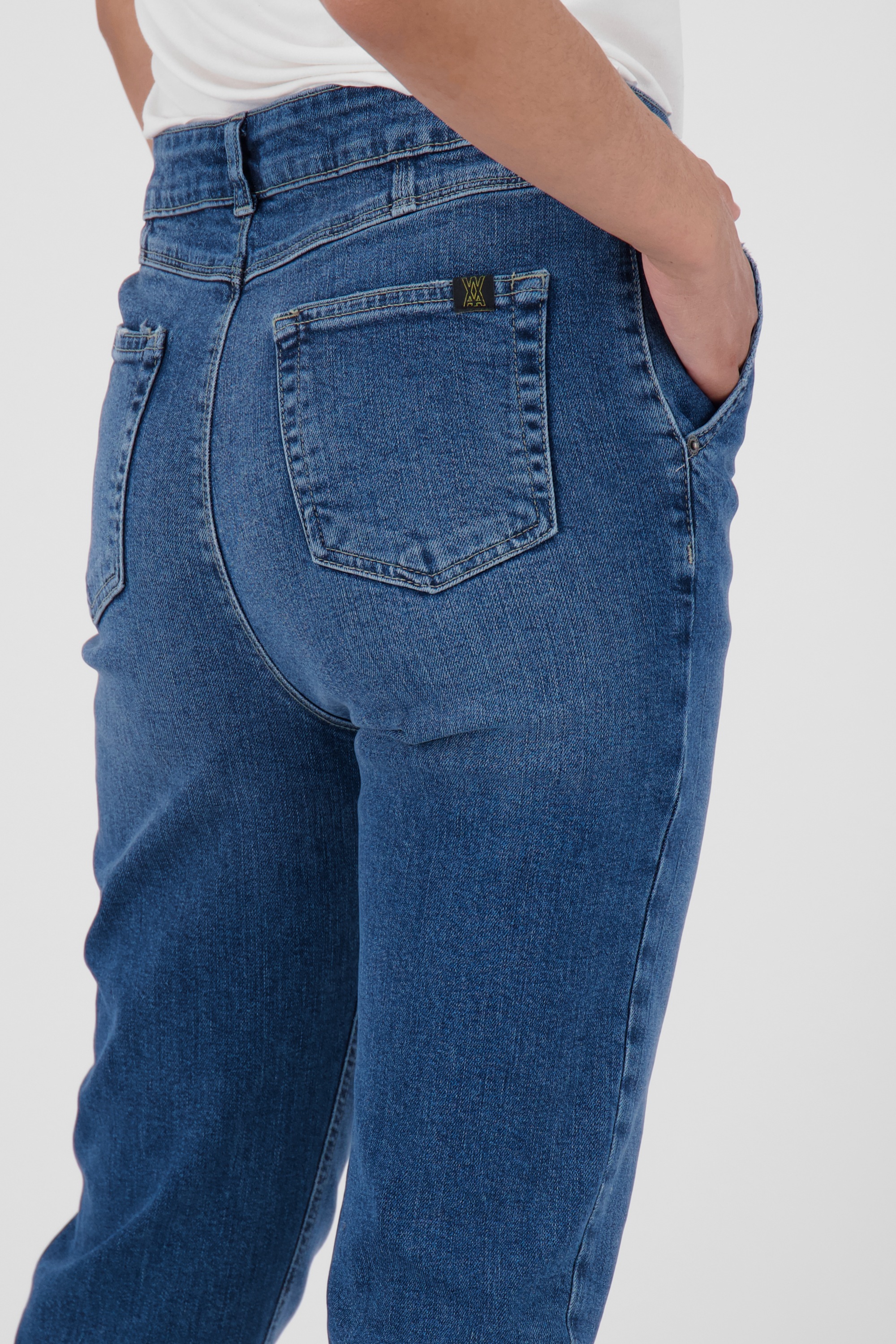 Alife & Kickin Mom-Jeans »Damen LaureenAK DNM A«