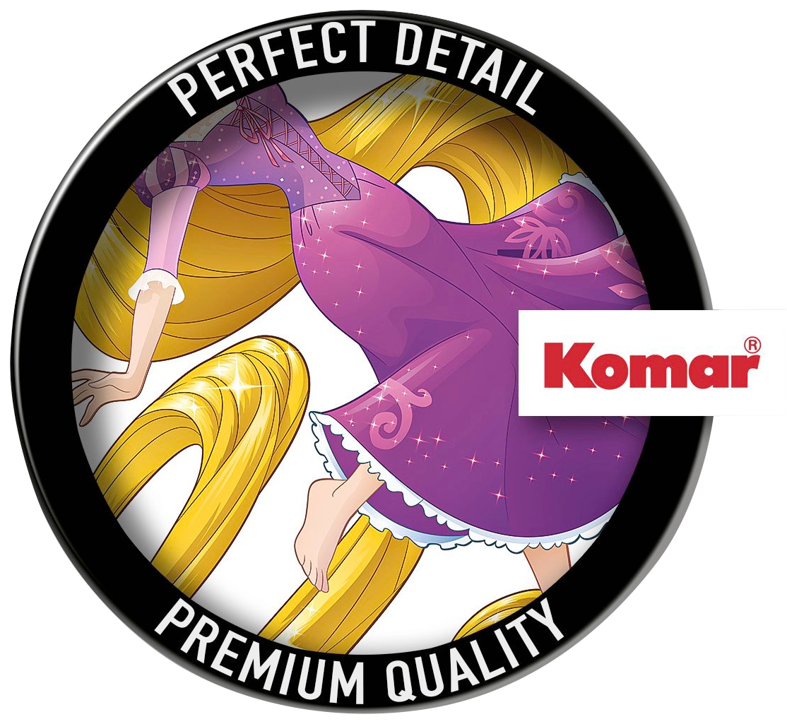 Komar Vliestapete »Selbstklebende Vlies  - Rapunzel XXL - Größe 127 x 200 cm«, bedruckt, Kinderzimmer