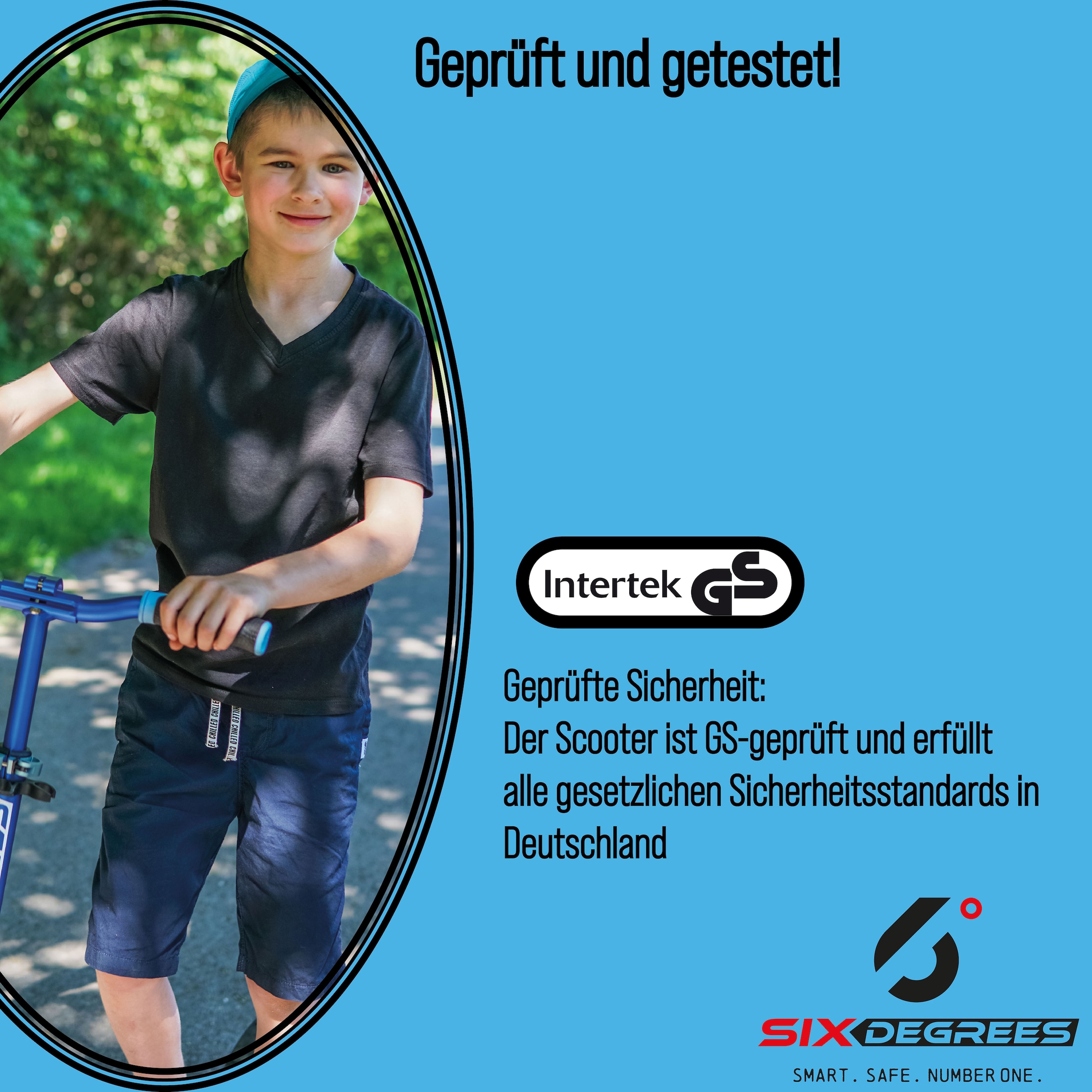 Six Degrees Scooter »Aluminium Scooter Junior 145 mm«