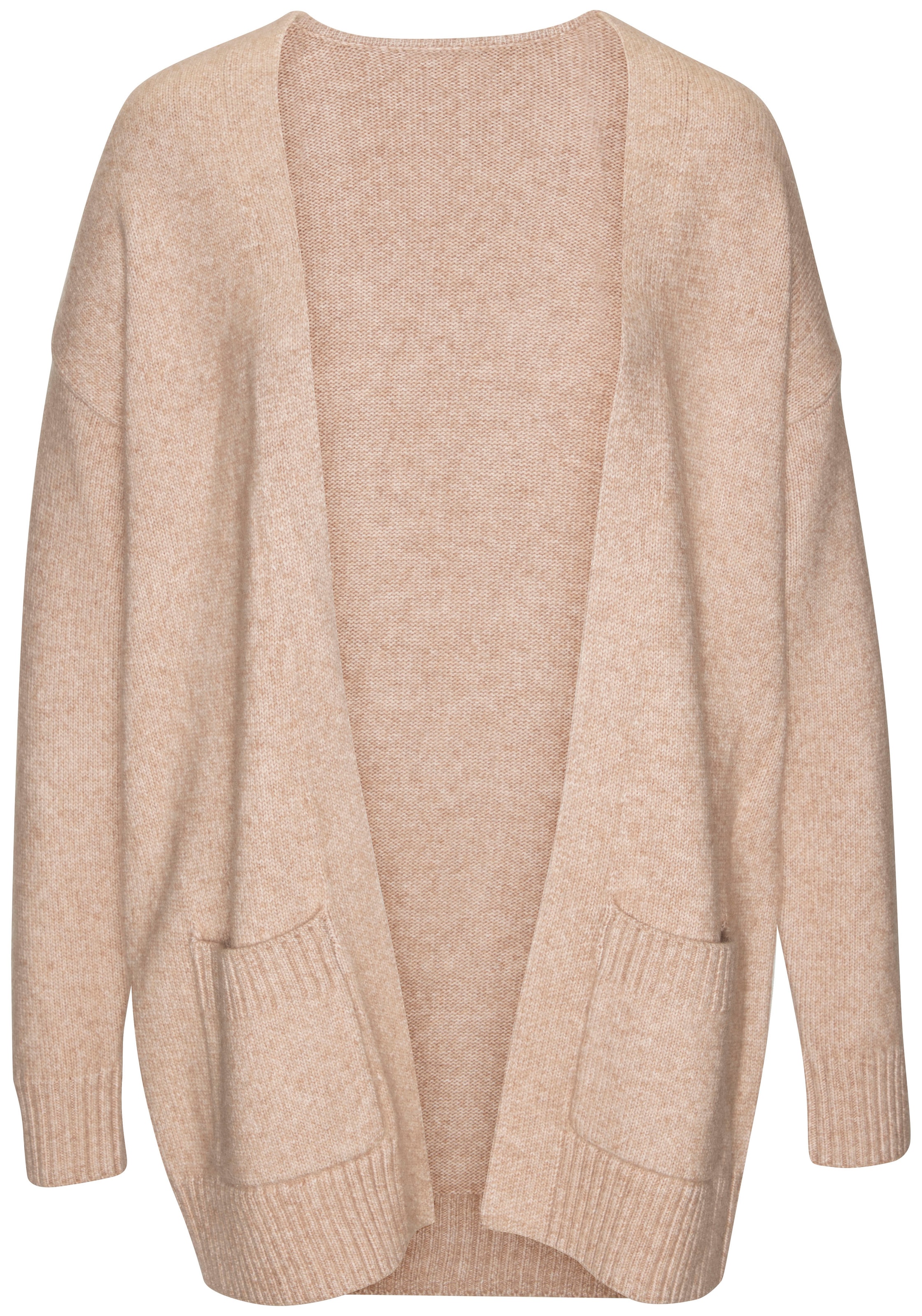 Vivance Strickjacke Set, mit Schal,  aus kuscheliger Strickqualität, Cardigan
