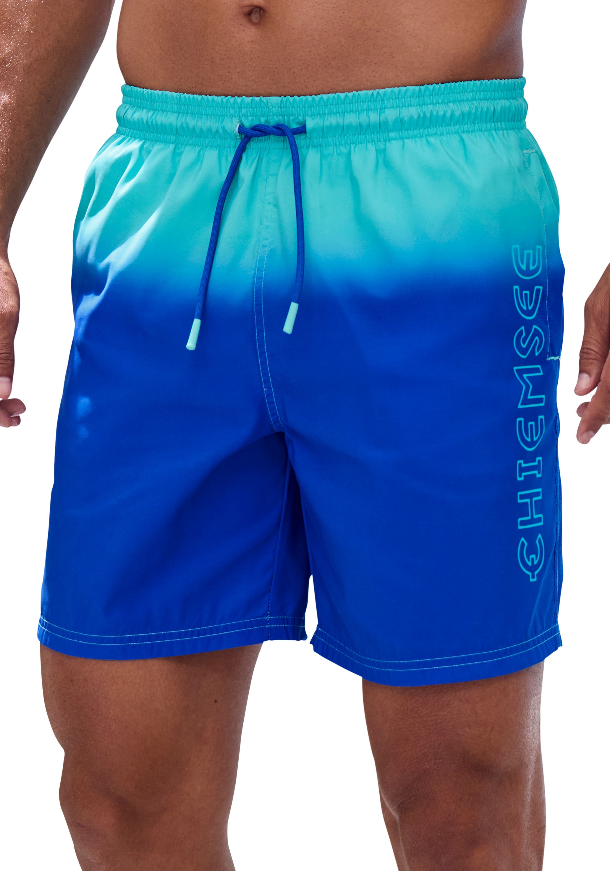 Chiemsee Badehose, mit modernem Farbverlauf