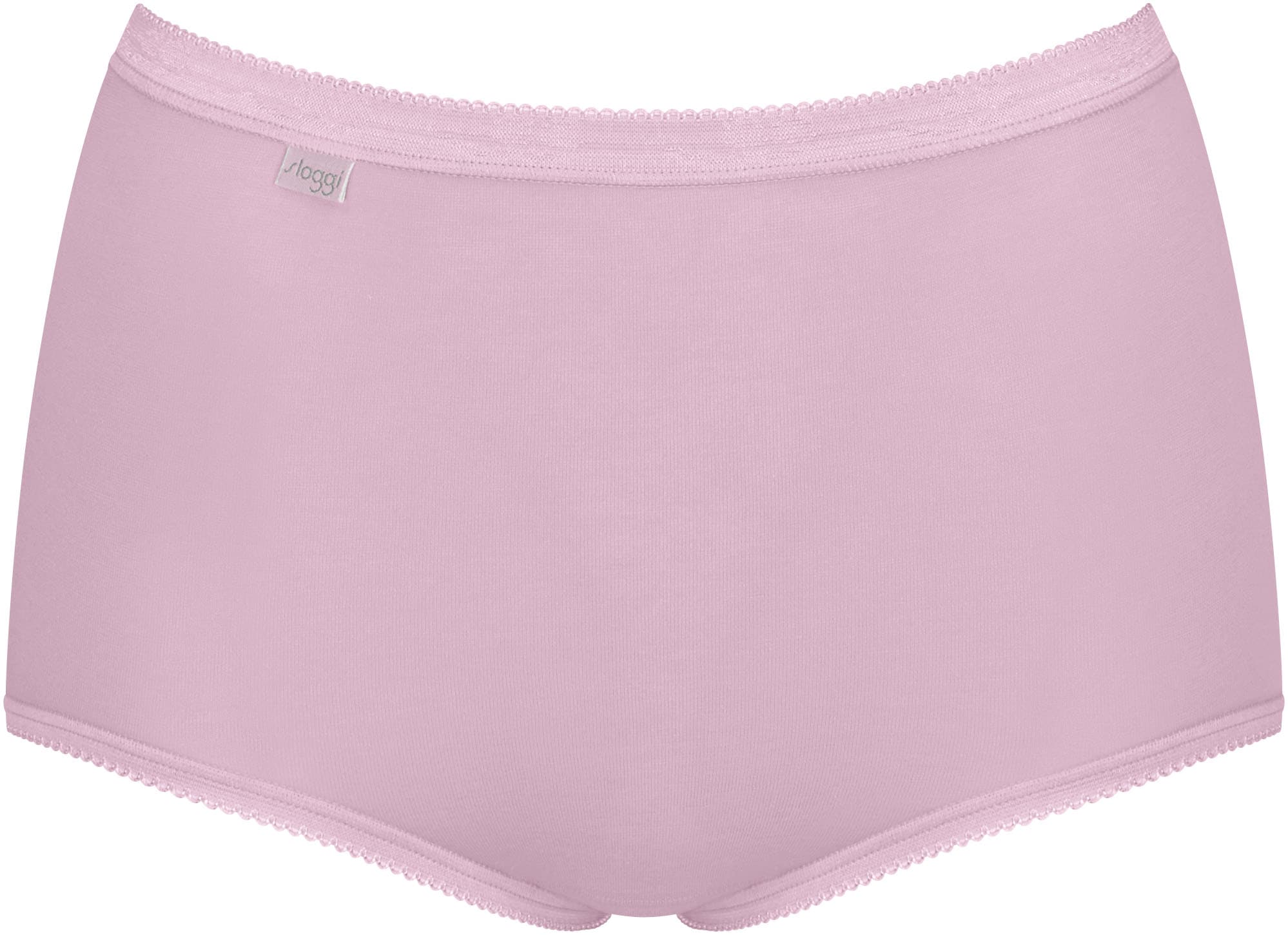 sloggi Maxislip »Basic+«, (4er Pack), Baumwollmischung, weiche Nähte, hohe Taille, elastisch