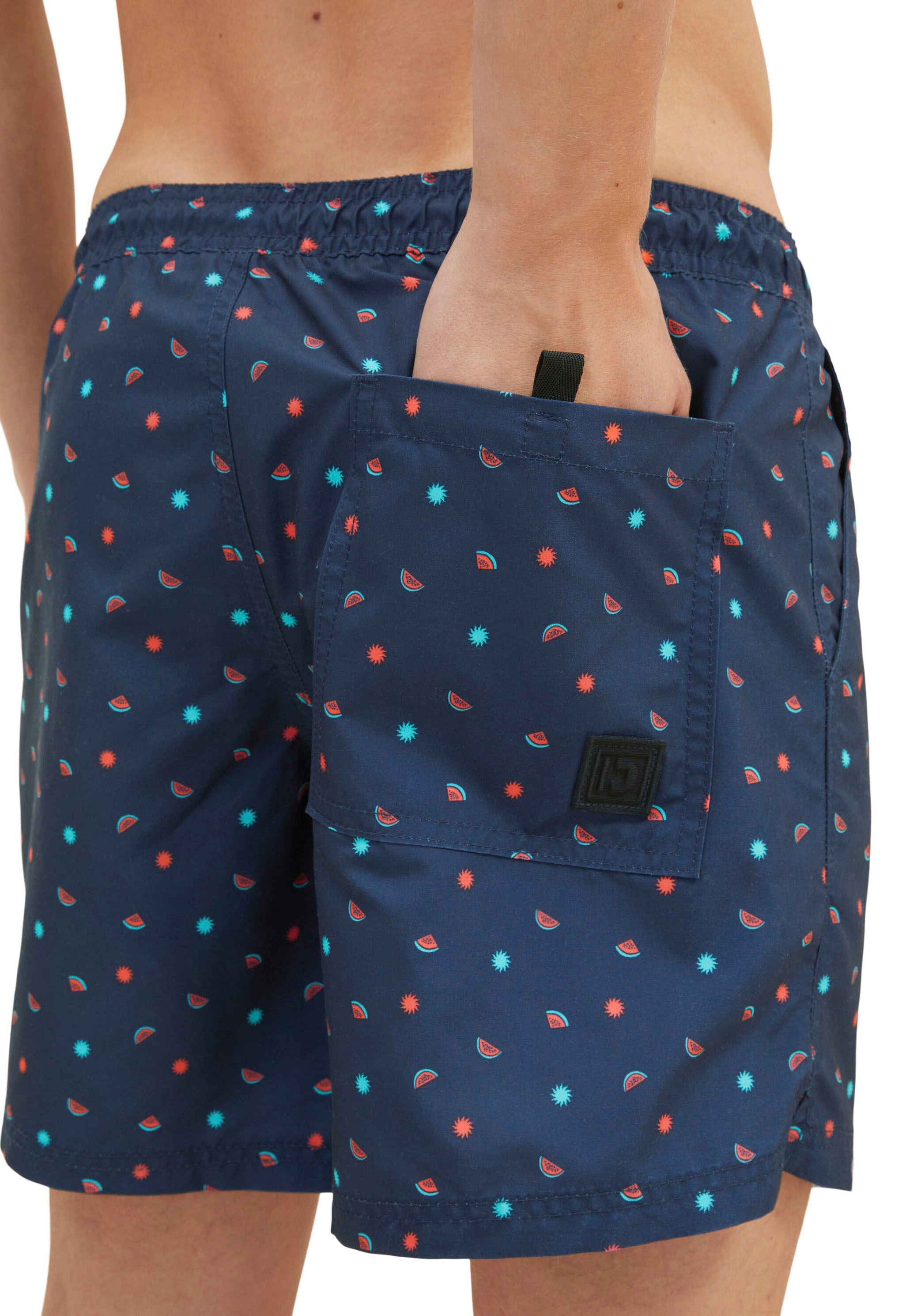 5. Bild von TOM TAILOR Denim Badeshorts, mit modischem Print
