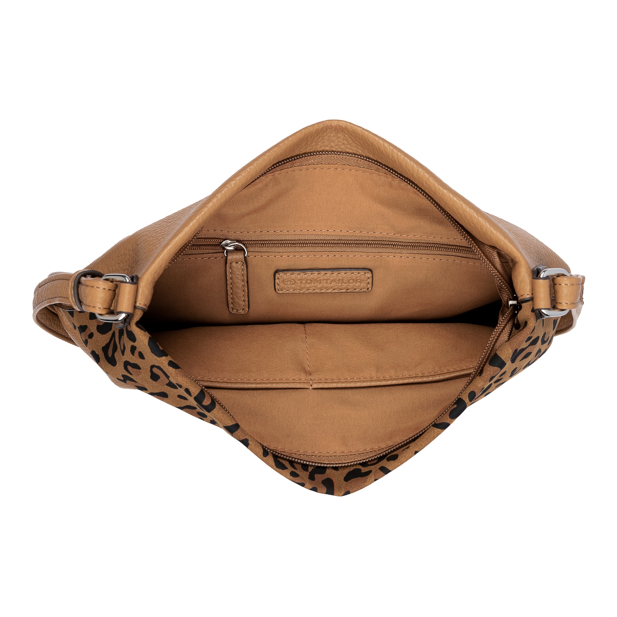 TOM TAILOR Umhängetasche »Gia« Damen Schultertasche, in Leooptik, sehr weiche Haptik