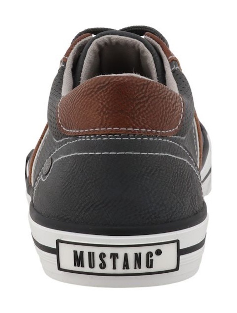 Mustang Shoes Sneaker »Calogero«  Freizeitschuh, Halbschuh, Schnürschuh mit Kontrastbesätzen