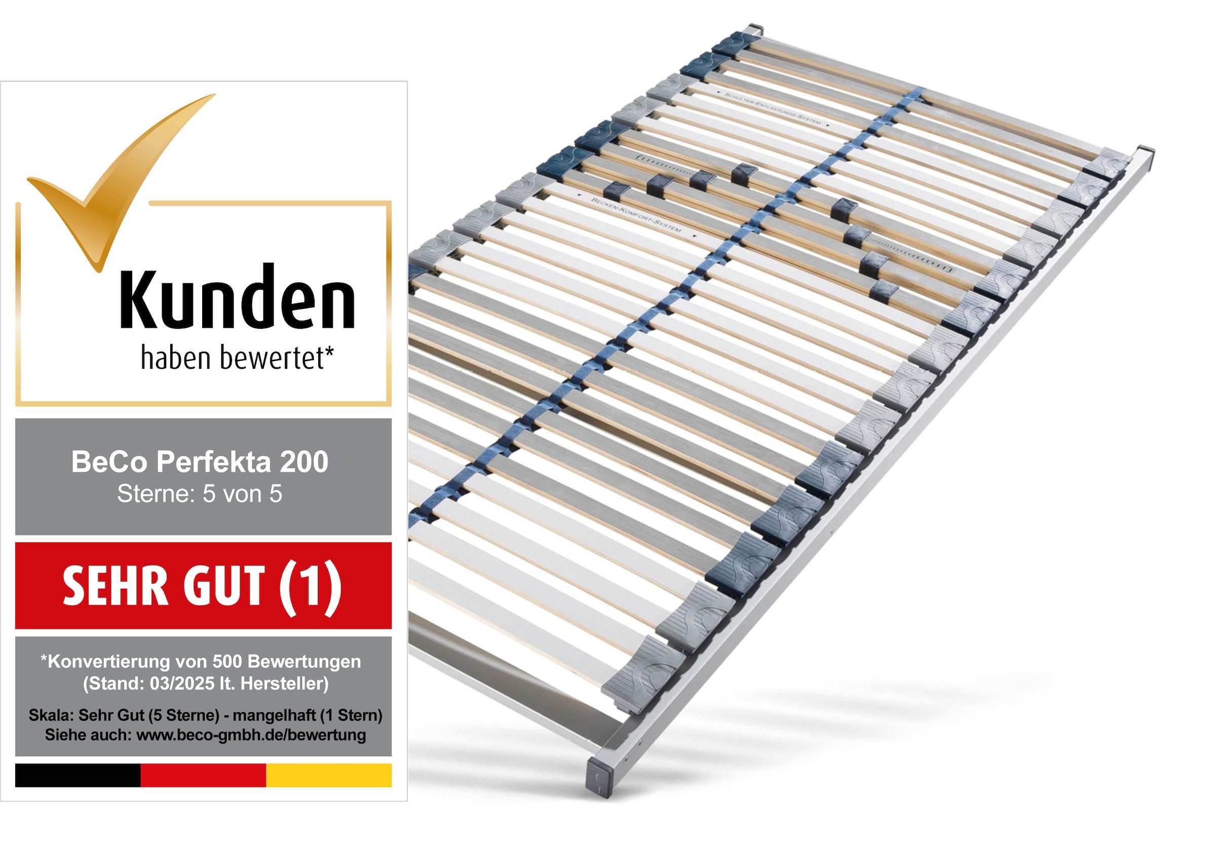 Beco Lattenrost »Perfekta 200« Lattenrost in verschiedenen Größen, extra st günstig online kaufen
