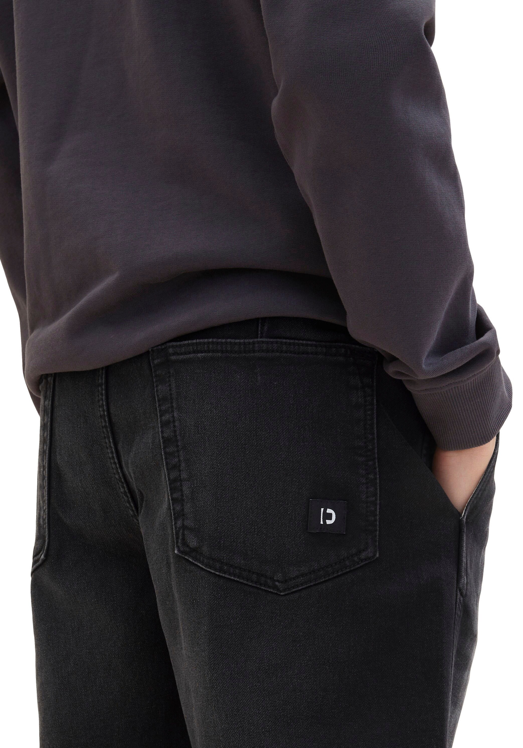 10. Bild von TOM TAILOR Denim Jeansshorts, mit elastischem Tunnelzugbund