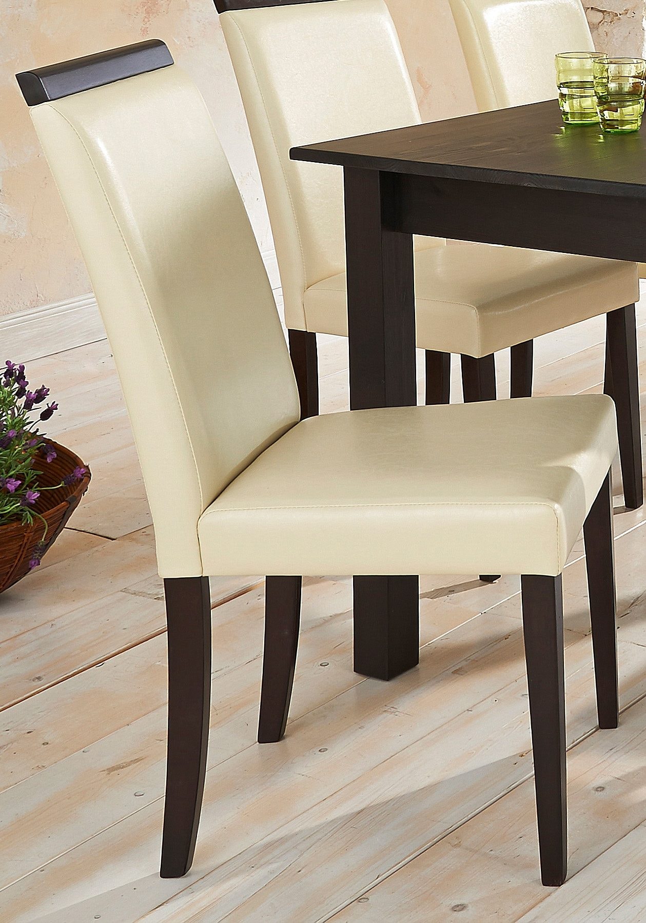 Home affaire Esszimmerstuhl »Genova« (Set) 2 Stk.aus schönem Kunstleder, in günstig online kaufen