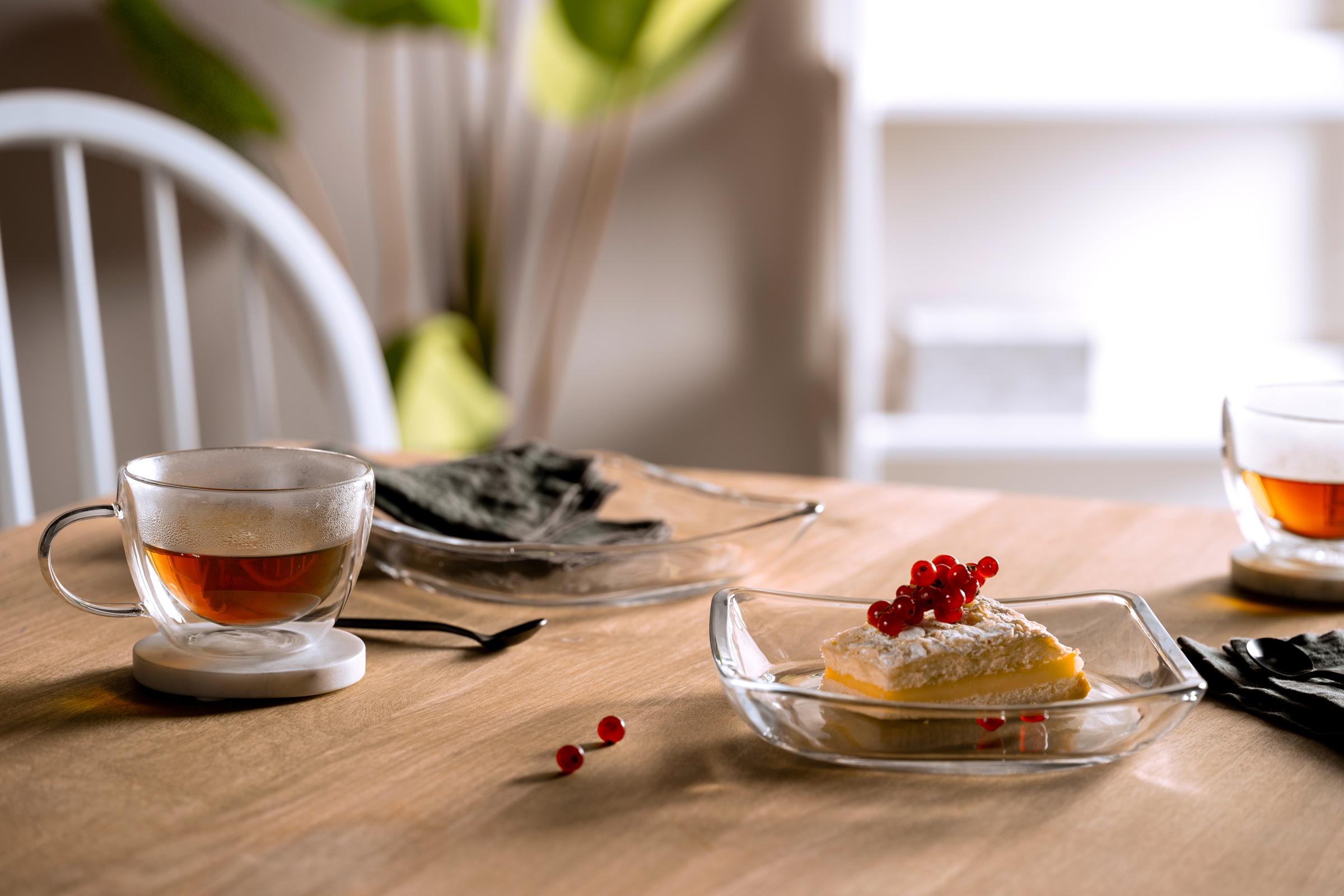 LEONARDO Schale »PIAZZA, Teller ca. 20 cm, 4er-Set«, 4 tlg., aus Glas, spül günstig online kaufen