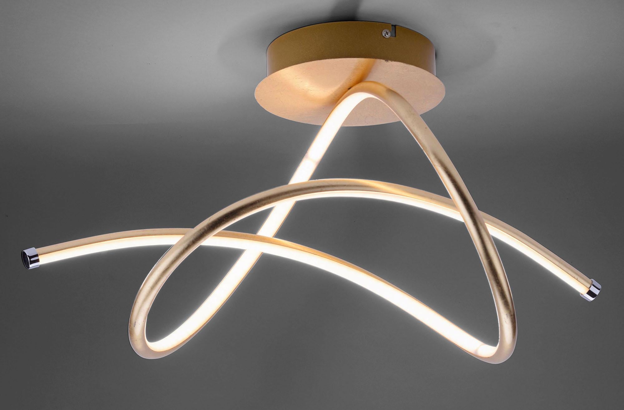 JUST LIGHT LED Deckenleuchte »VIOLETTA«, 1 flammig, Leuchtmittel LED-Board | LED fest integriert, inklusive festverbaute LED, aus Eisen gefertigte Deckenlampe