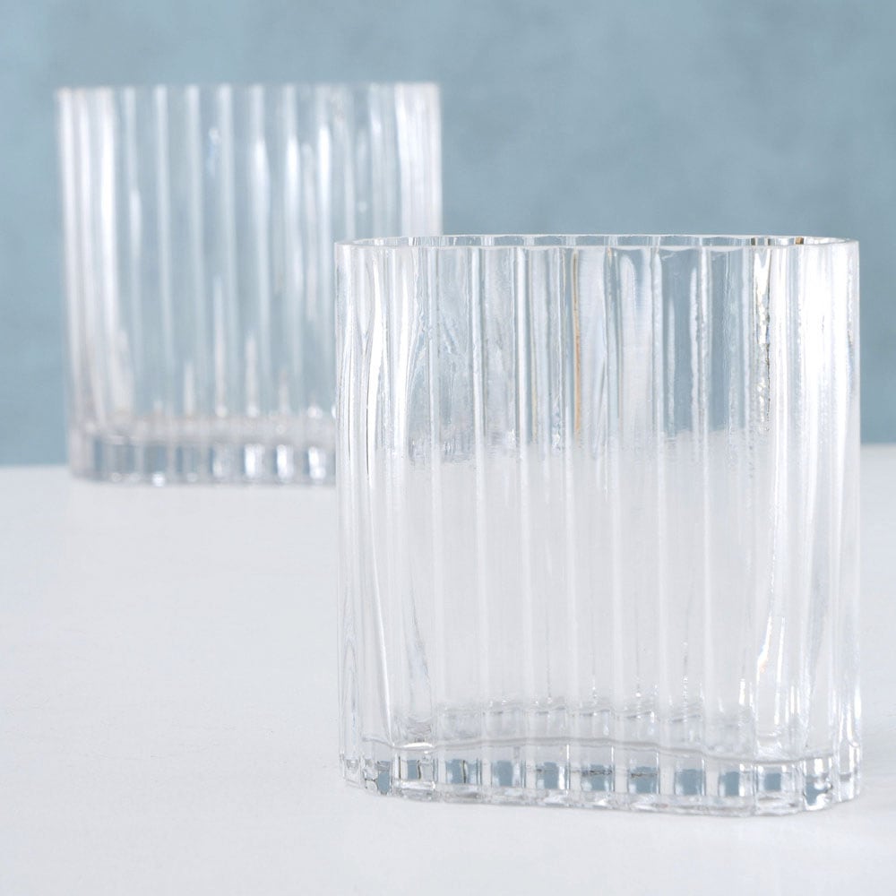 bestellen (Set, aus Höhe 18 Tischvase BOLTZE Glas, und St.), cm »Tulipa«, 14 ca. online cm 2