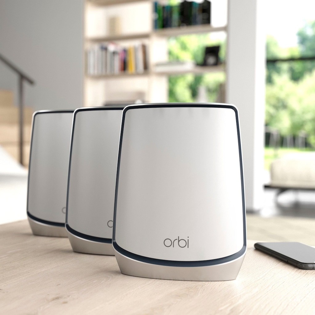 NETGEAR WLAN-Router »Orbi RBK853 3er Set«, (Set, 3 St.)