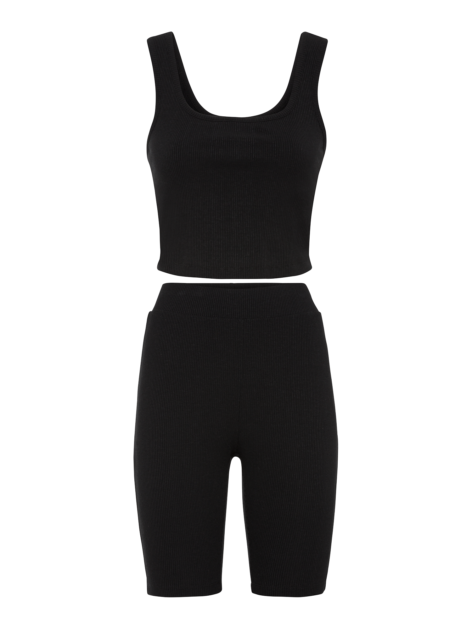 LSCN by LASCANA Shorty 2 Stk. tlg., mit Rippen