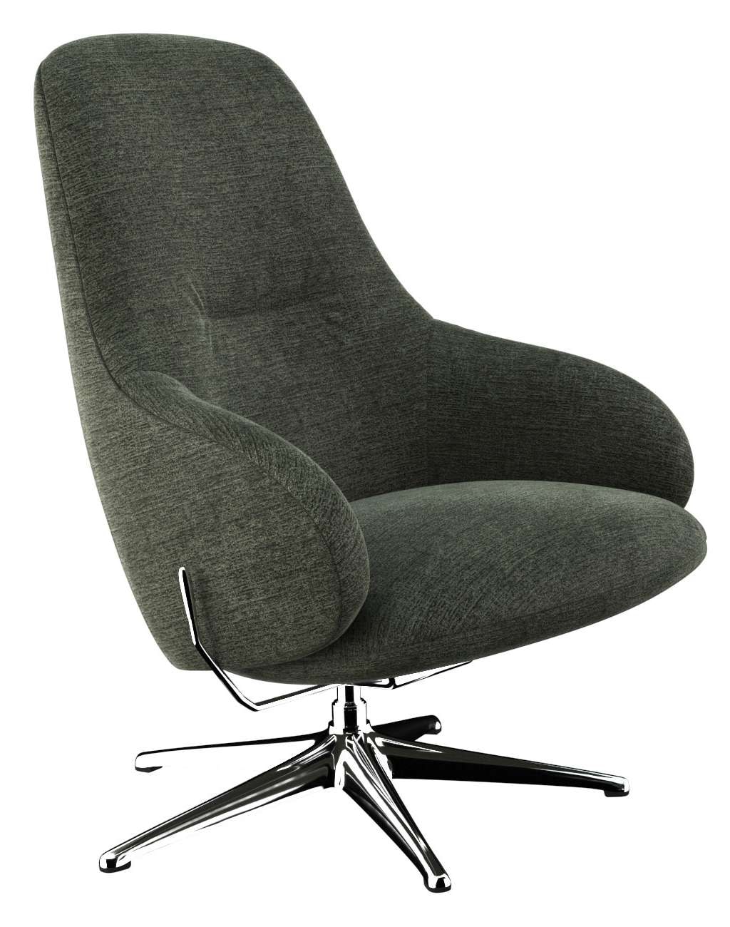FLEXLUX Drehsessel »Falcone, TV-Loungesessel, Fernsehsessel, Polstersessel, günstig online kaufen