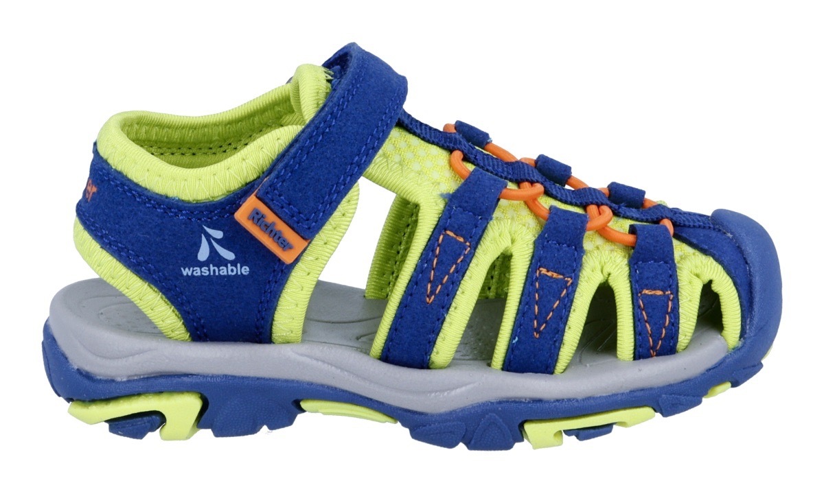 Richter Sandale »Boulder«  Sommerschuh, Riemchensandale, Größenschablone zum Download, mit WMS