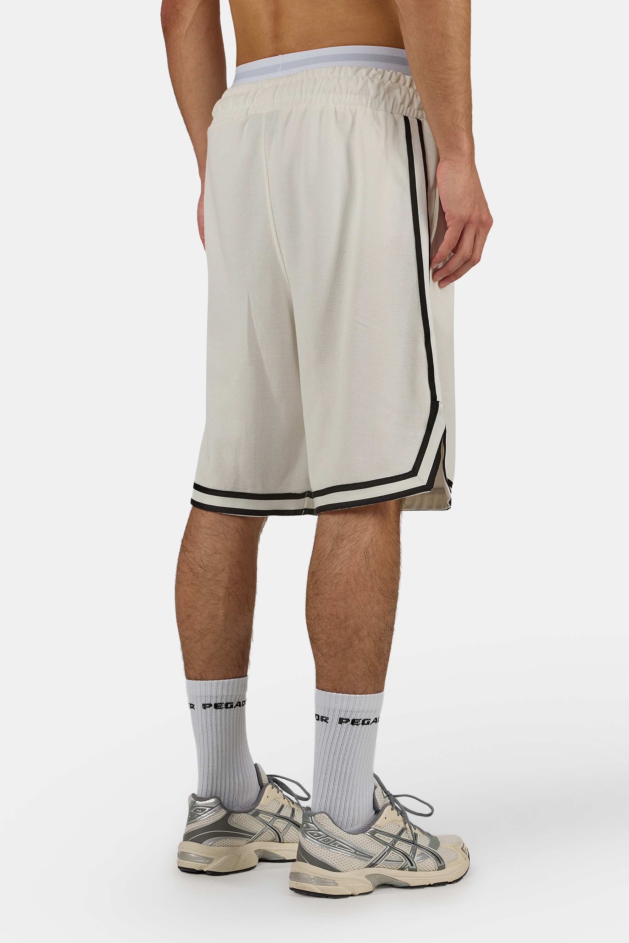 PEGADOR Sweatshorts »Signar Pique Basketball Shorts«  Baumwolle, regular fit