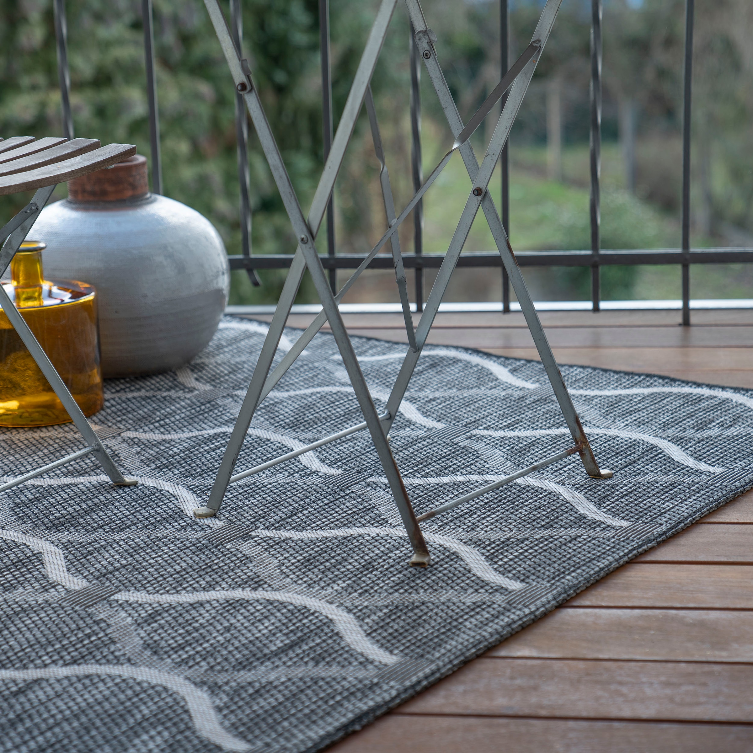Obsession Teppich »my Nordic 871«, rechteckig, 5 mm Höhe, In- und Outdoor geeignet, Wohnzimmer