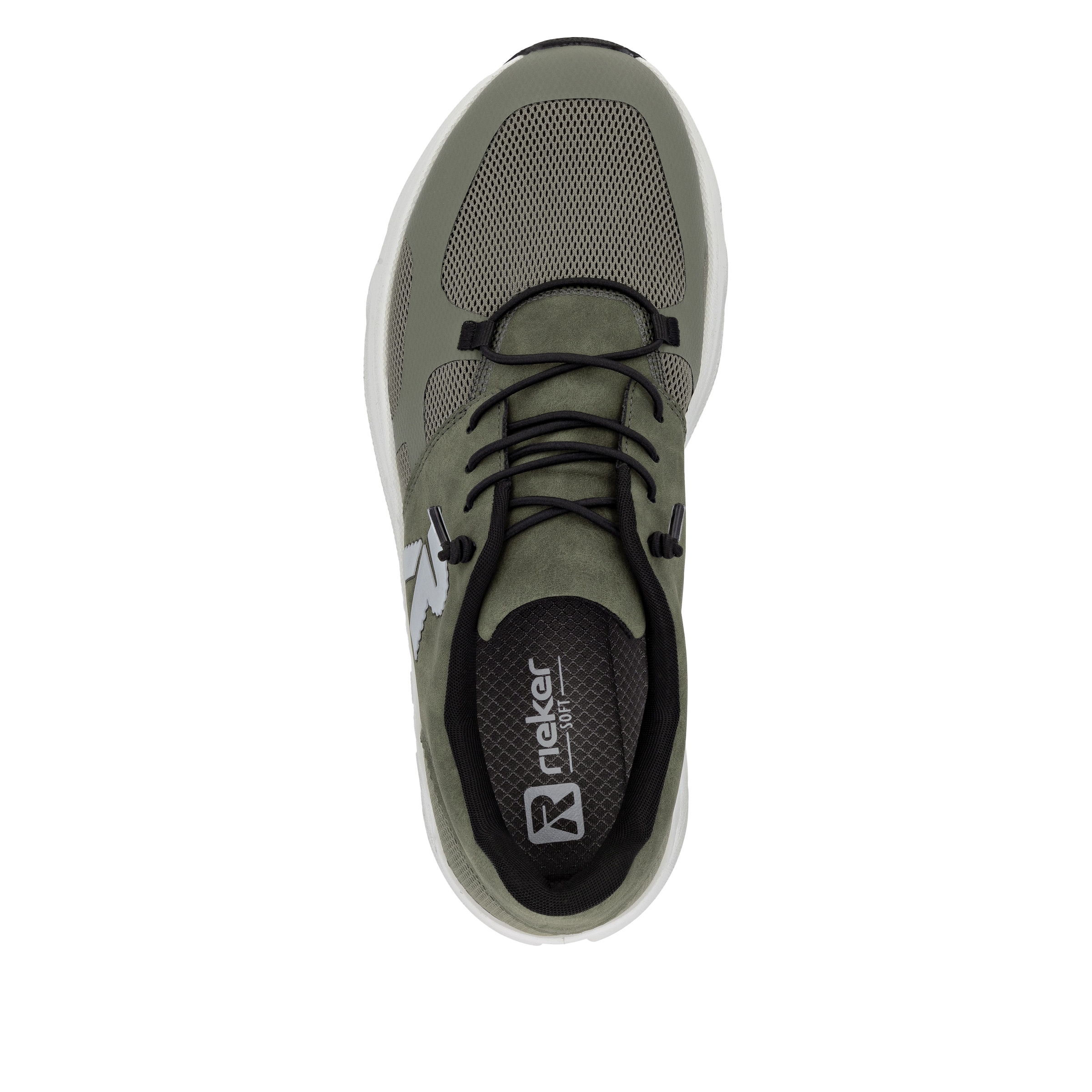 RIEKER Sport Slip-On Sneaker, Freizeitsneaker, Halbschuh, Schlupfschuh mit gepolstertem Schaftrand