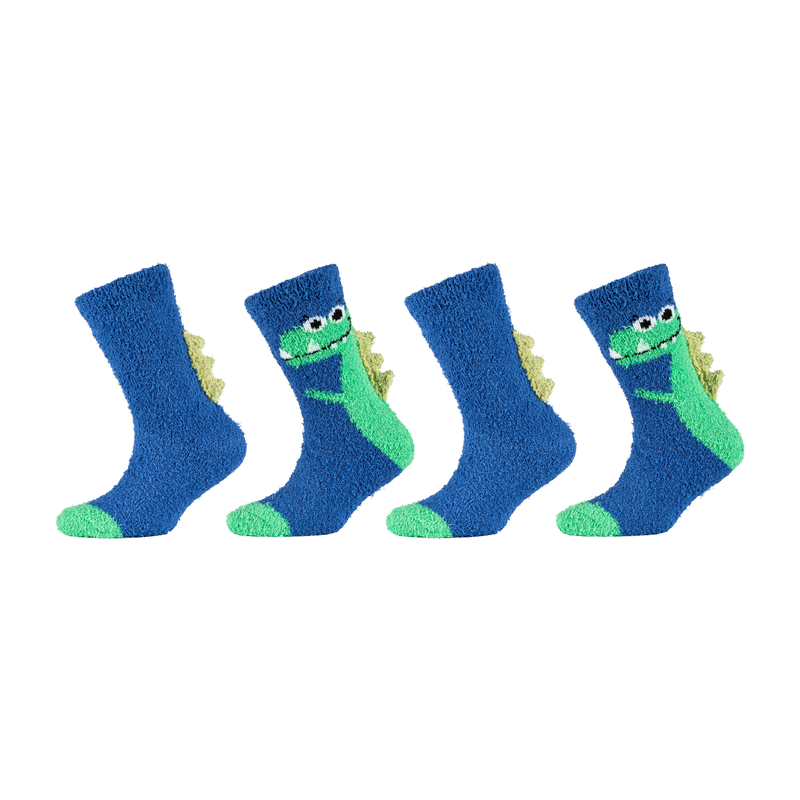 CAMANO Socken »COSY FANCY APPLICATION SOCKS« 4 Stk. tlg. mit elastischem Bund blue 27 (30) 27 (30) Socken von Camano