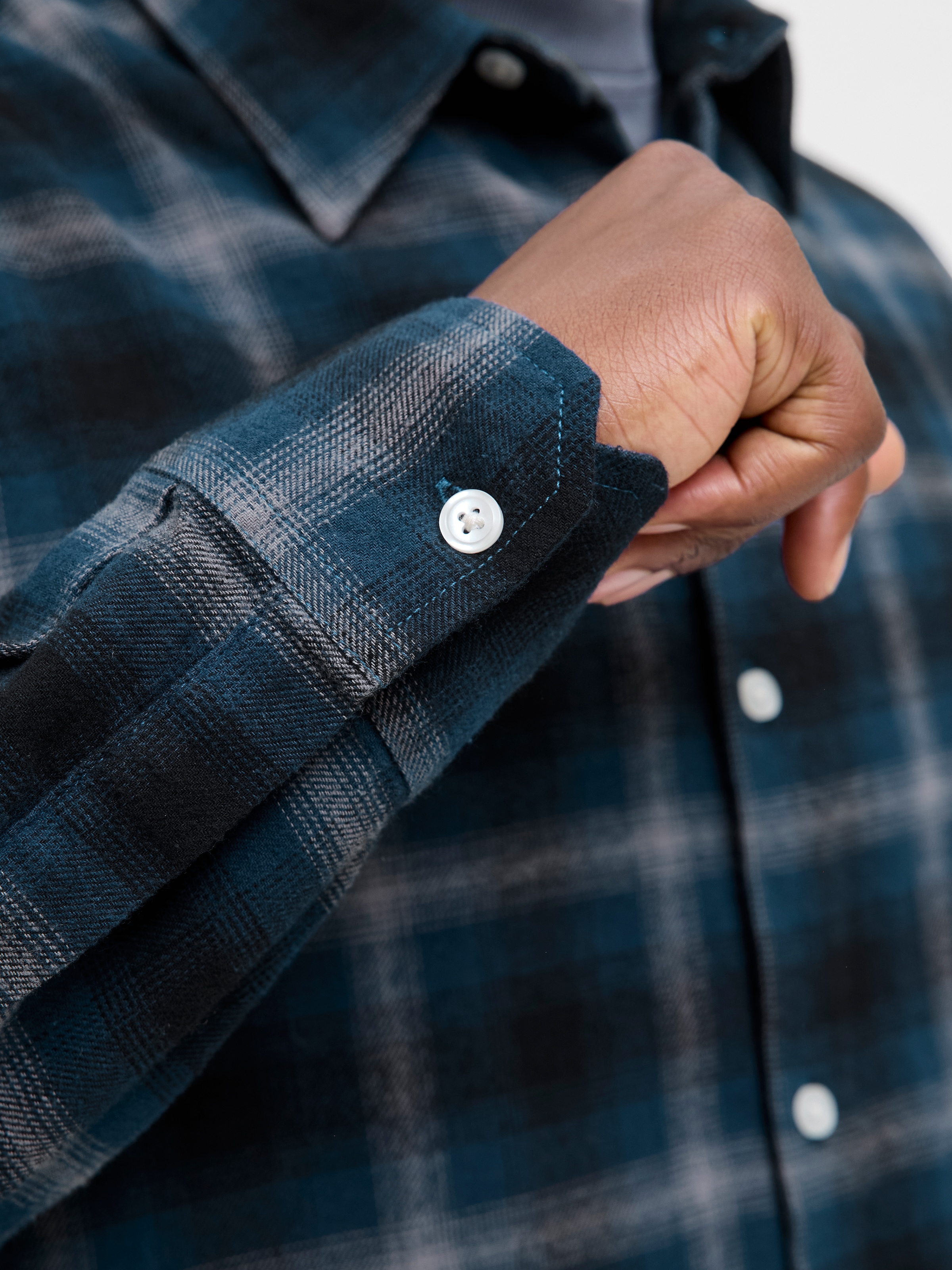 Jack & Jones Langarmhemd »JCOCOVER CHECKED FLANNEL SHIRT LS«