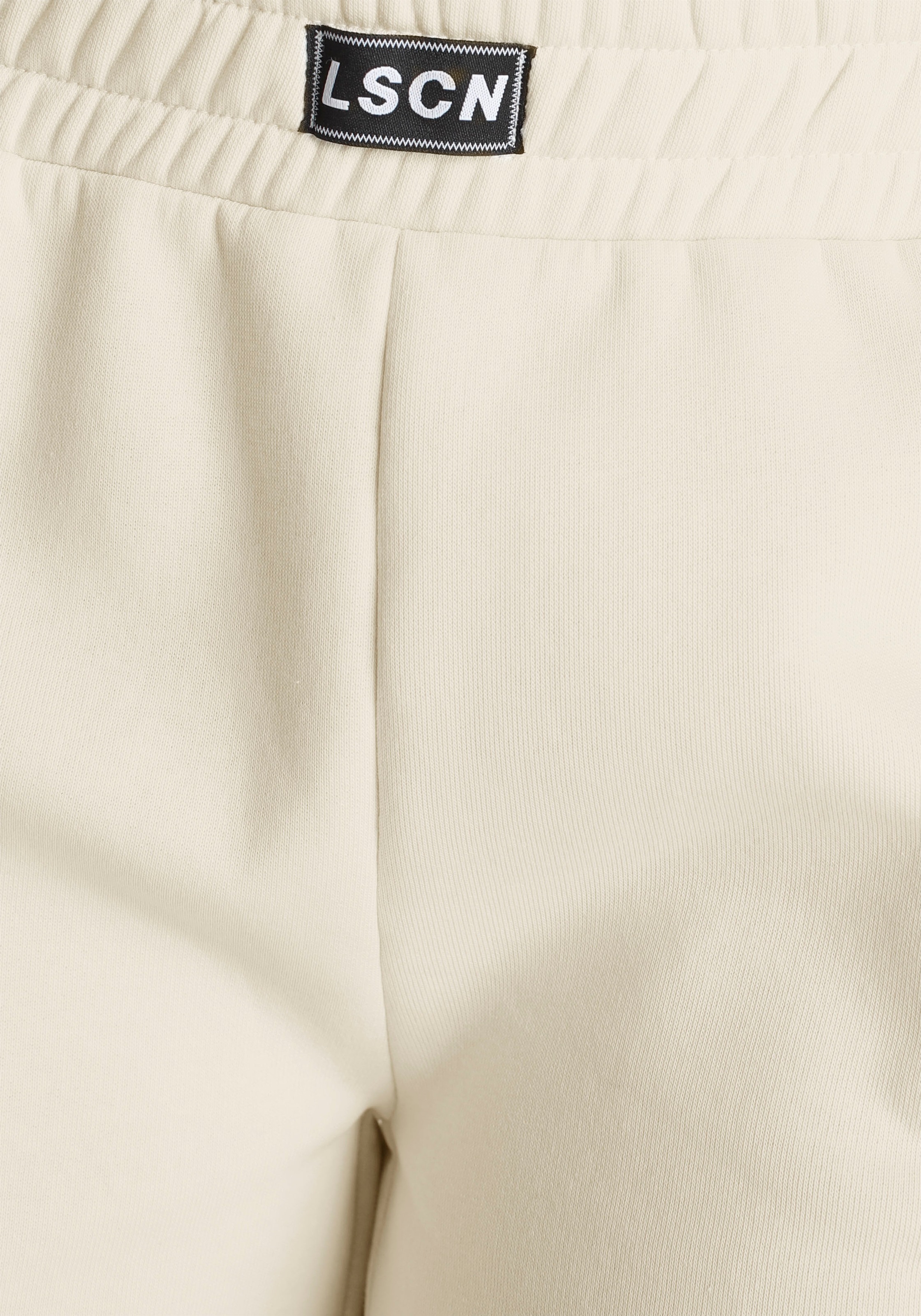 LASCANA Sweathose, mit geripptem Hosenbund, Loungewear, Loungeanzug