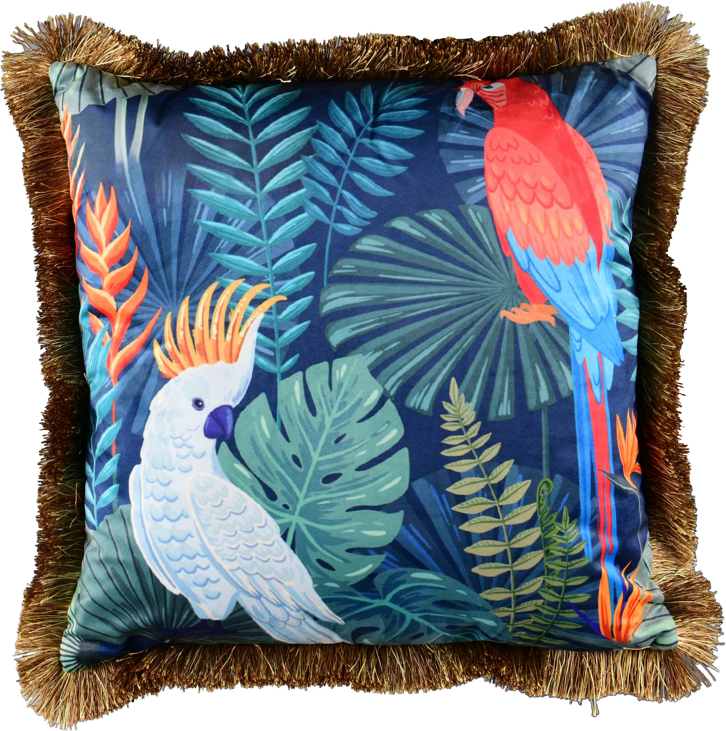 MIRRORS AND MORE Dekokissen »ELONA« unifarben, Dekokissen mit Füllung günstig online kaufen