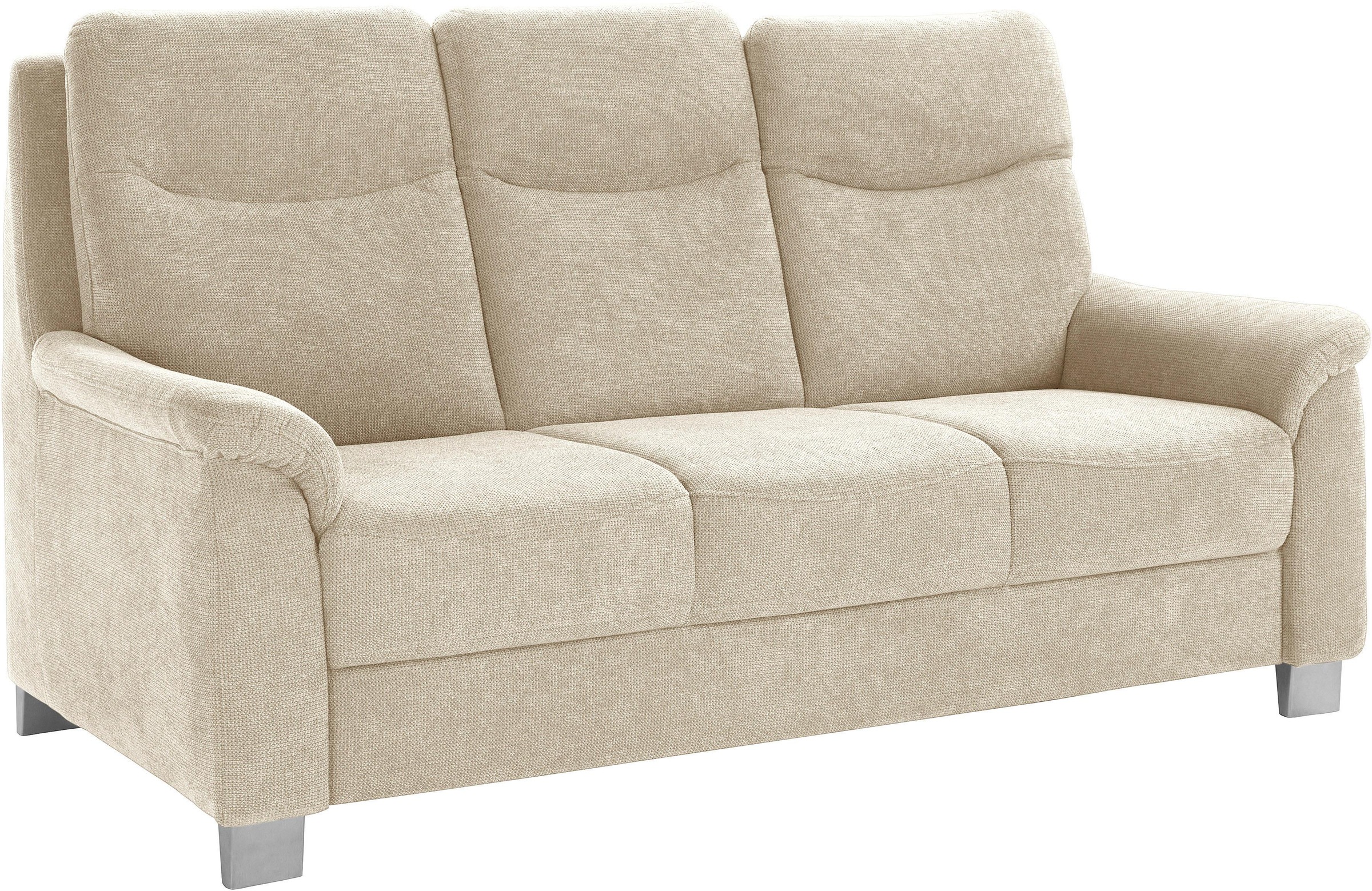 sit&more 3-Sitzer »Boccaccio« inklusive Federkern und Kopfteilverstellung günstig online kaufen