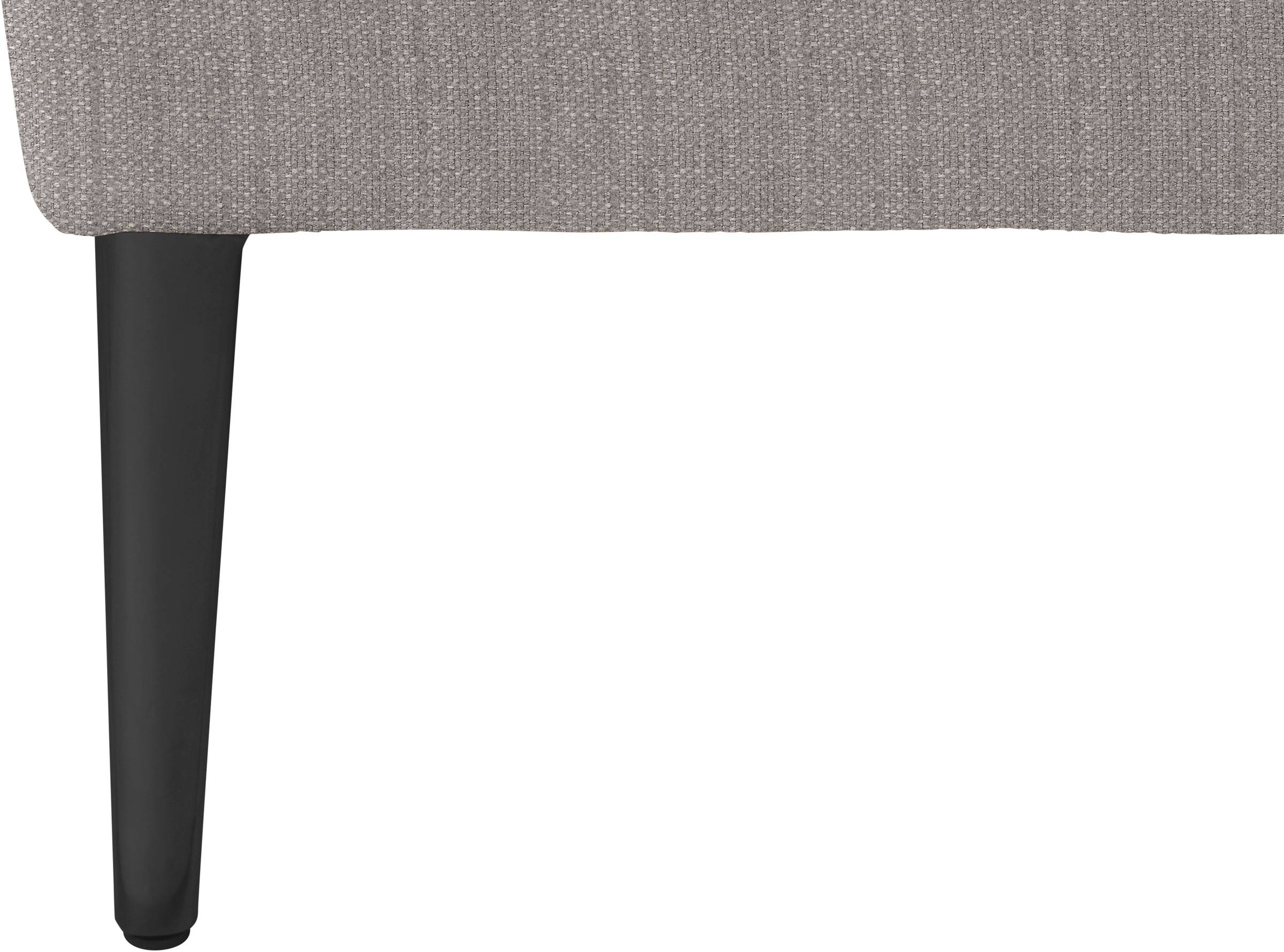 W.SCHILLIG Ecksofa »enjoy&MORE, Designsofa, elegant und bequem, L-Form«, Sitztiefenverstellung, Füße schwarz pulverbeschichtet, Breite 310 cm