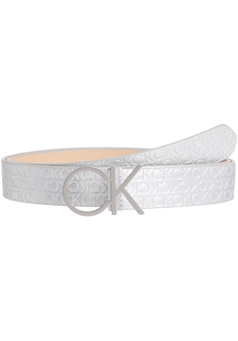 Ledergürtel »RE-LOCK CK LOGO BELT 30MM_EMB«