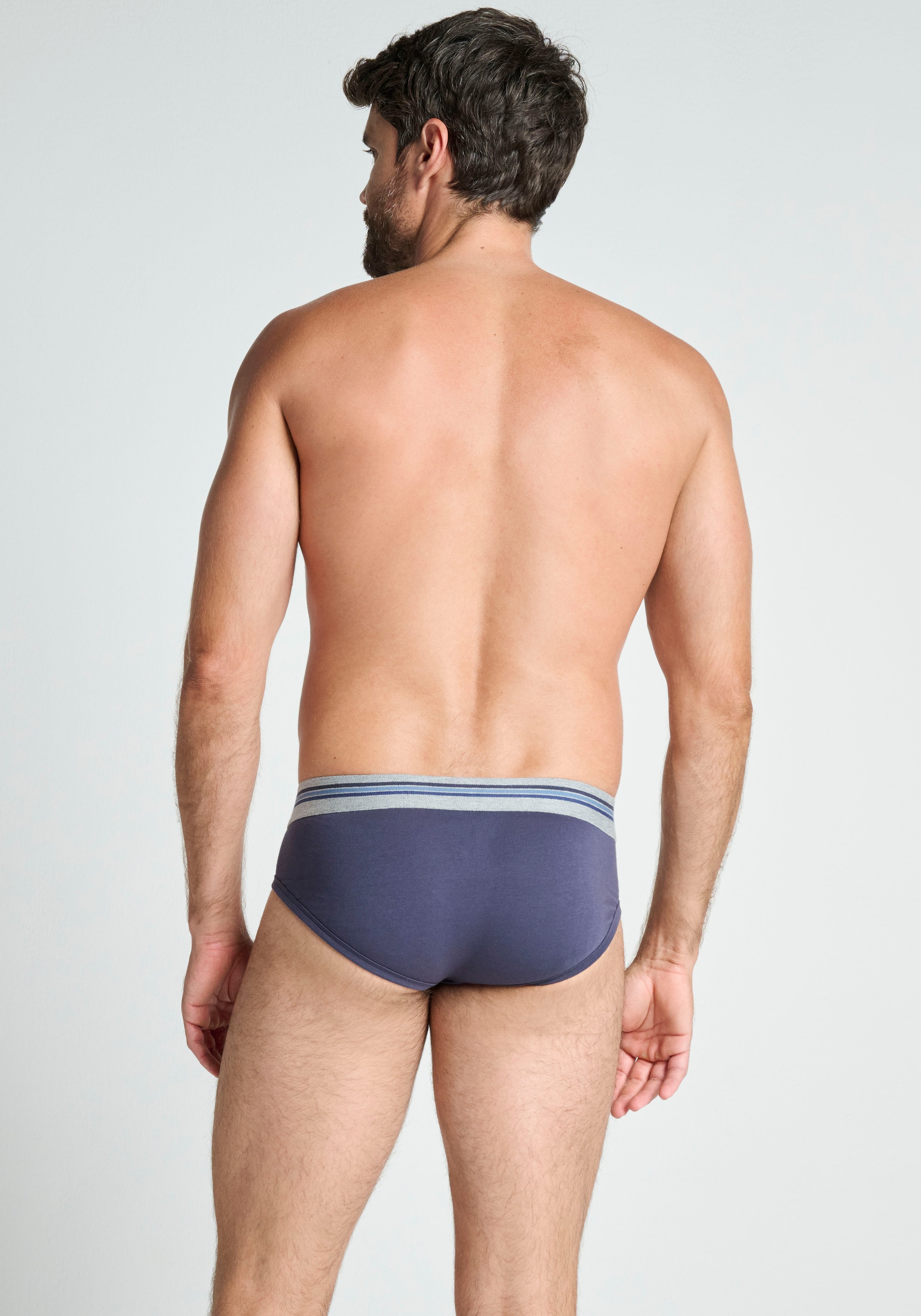 Jockey Slip »Cotton Stretch Brief«, (3er Pack), Mittlere Bundhöhe