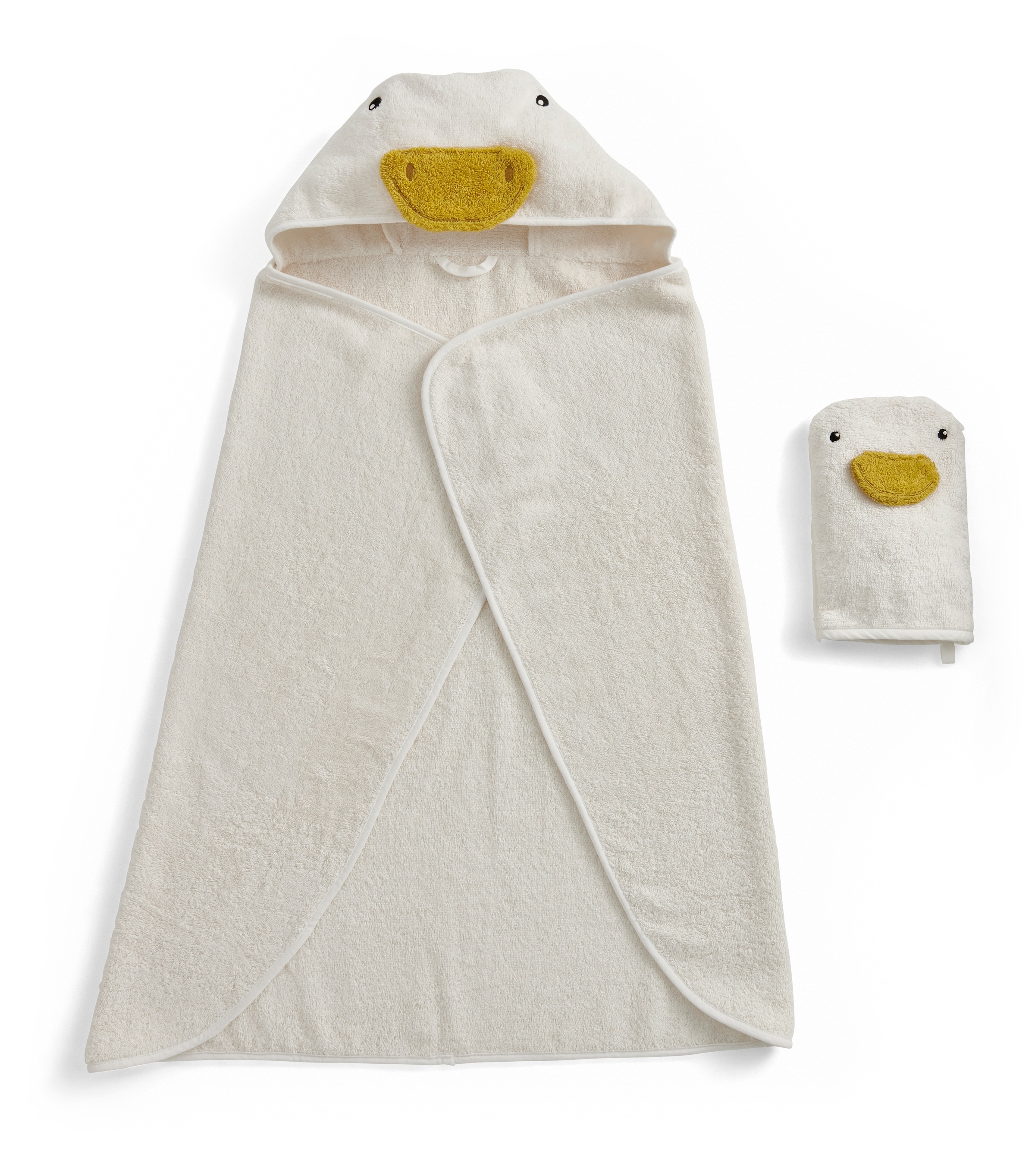 Christy Handtuch Set »Christy Baby Gans«, Set, 2 tlg., Walkfrottier, 1 Kapu günstig online kaufen