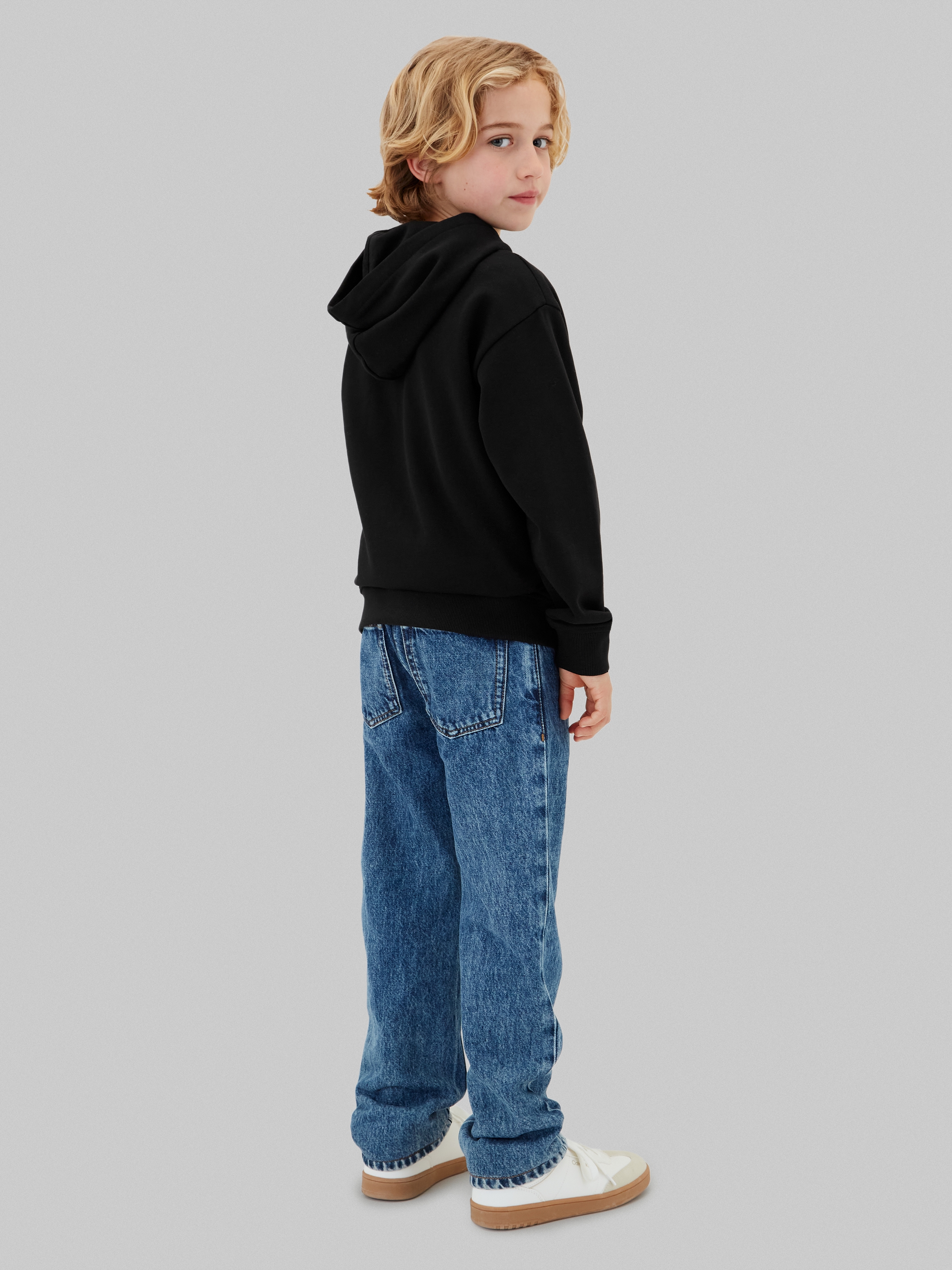 Calvin Klein Jeans Kapuzensweatshirt »CALVIN SMALL CHEST PRINT HOODIE«, Regular fit mit Kapuze
