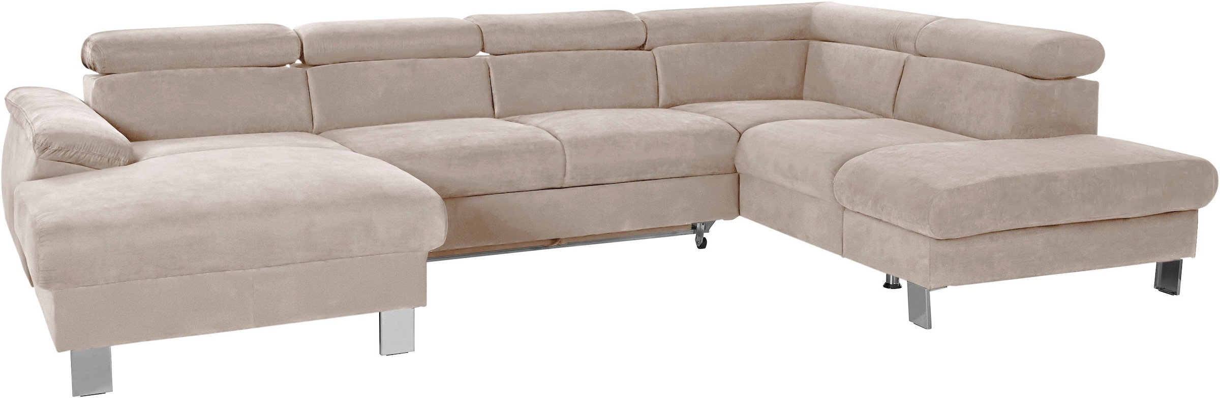 COTTA Polstergarnitur »Komaris U-Form«, (Set), Set bestehend aus: Wohnlands günstig online kaufen