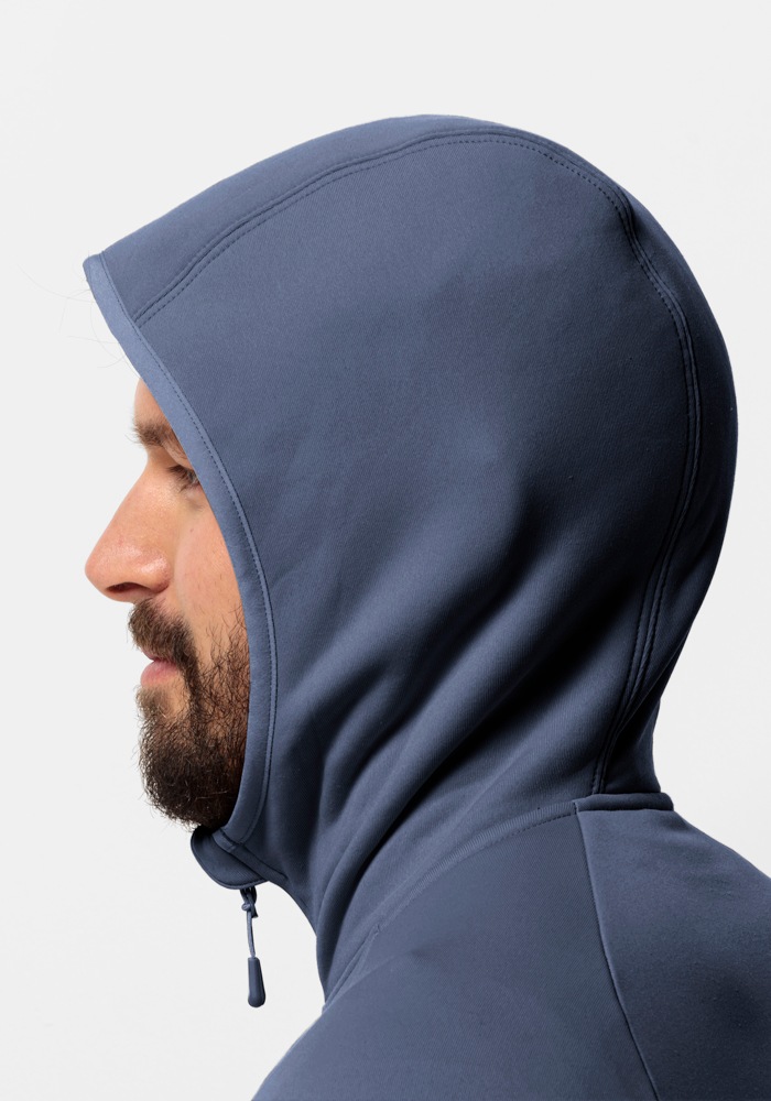 Jack Wolfskin Fleecejacke »BAISELBERG HOODED FZ M«, mit Kapuze