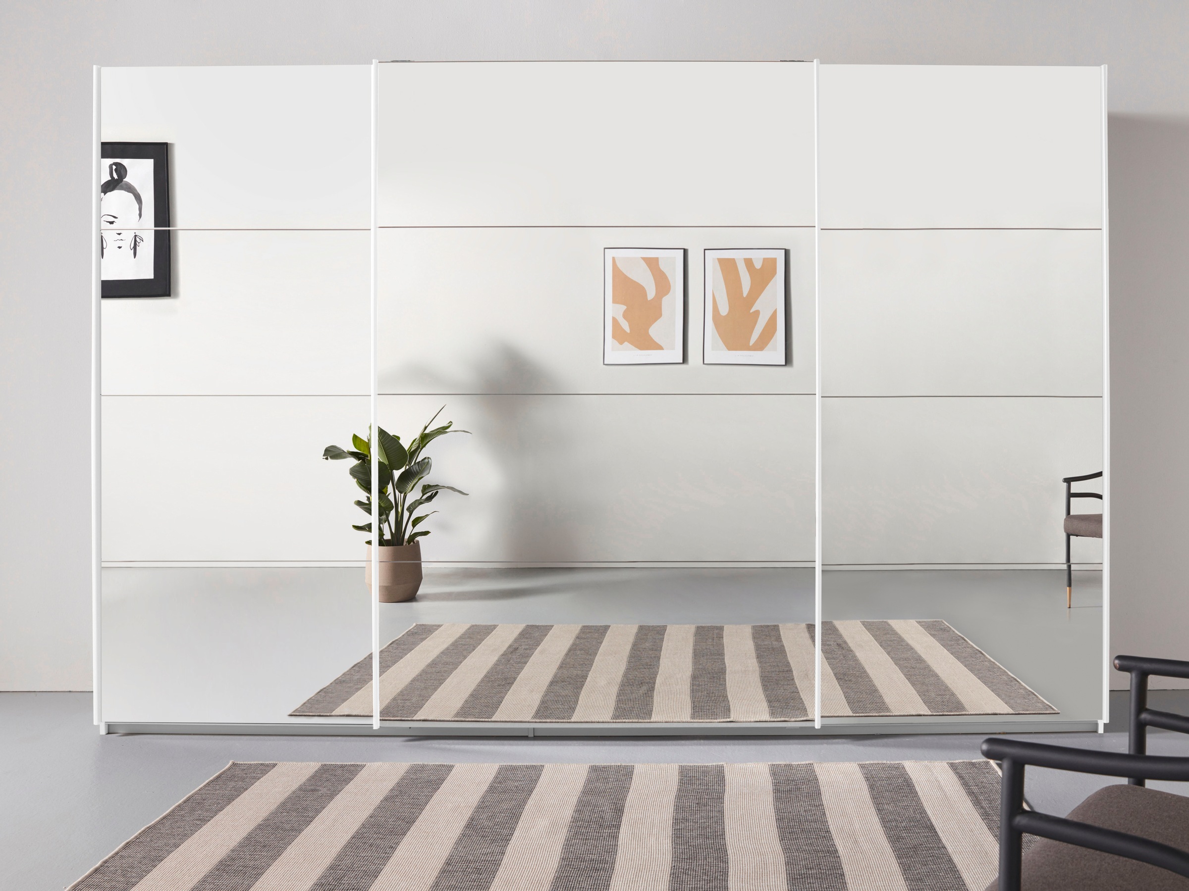 rauch Schwebetürenschrank »Kleiderschrank Schrank Garderobe Wäscheschrank A günstig online kaufen