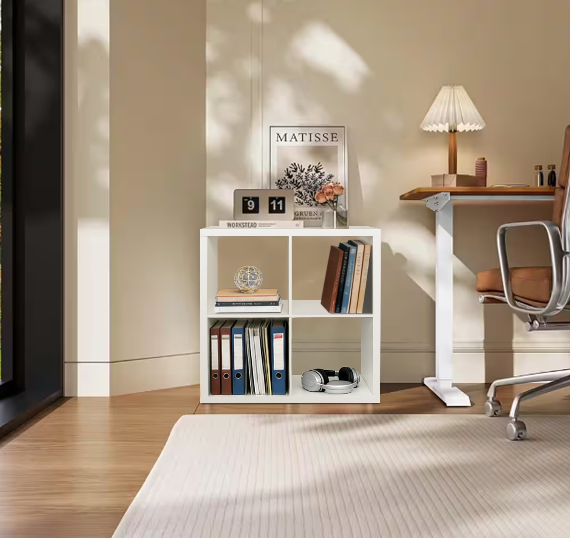 OTTO home Bücherregal »IZOLA, Raumteiler, Aktenregal, Würfelregal,« mit 6 oder 8 Fächern, quer und hochkant stellbar, (B/T) 76x37 cm