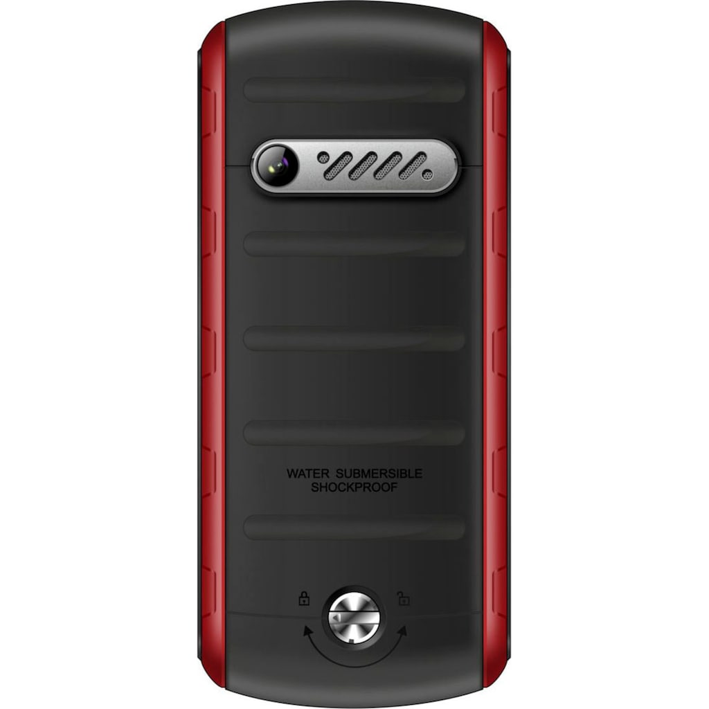 Beafon Handy »AL560«, rot, 6,1 cm/2,4 Zoll, 1 MP Kamera