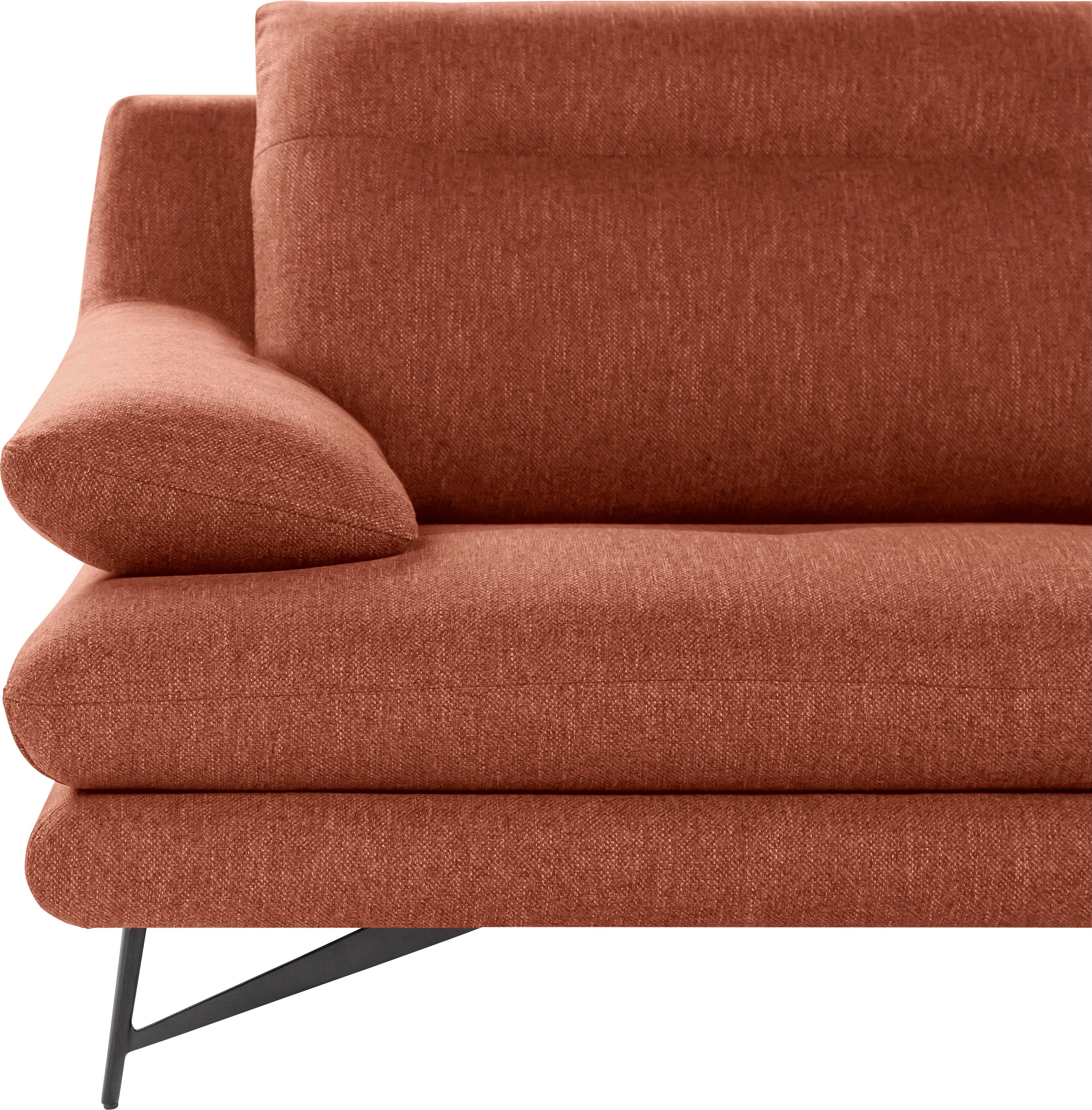 CALIA ITALIA 3-Sitzer »Cezanne modern, elegant und bequem, aufwendige Detailverarbeitung«, wahlweise mit Sitztiefenverstellung