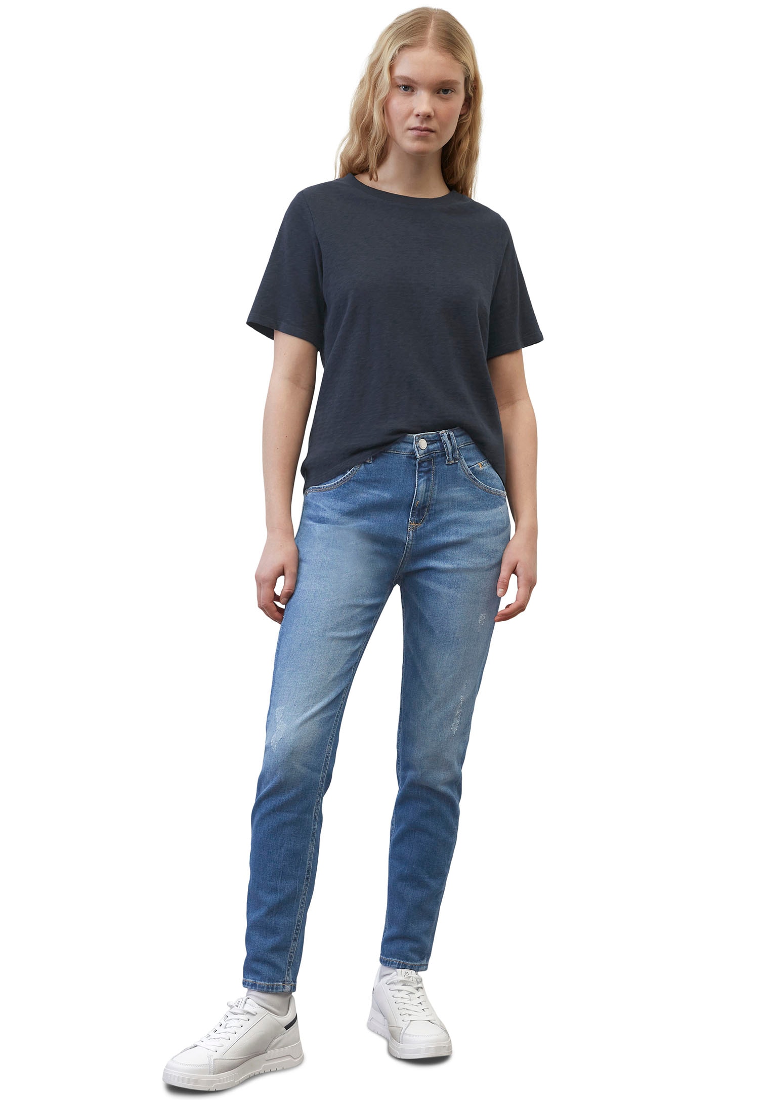 Marc O'Polo DENIM T-Shirt, im cleanen Basic-Look
