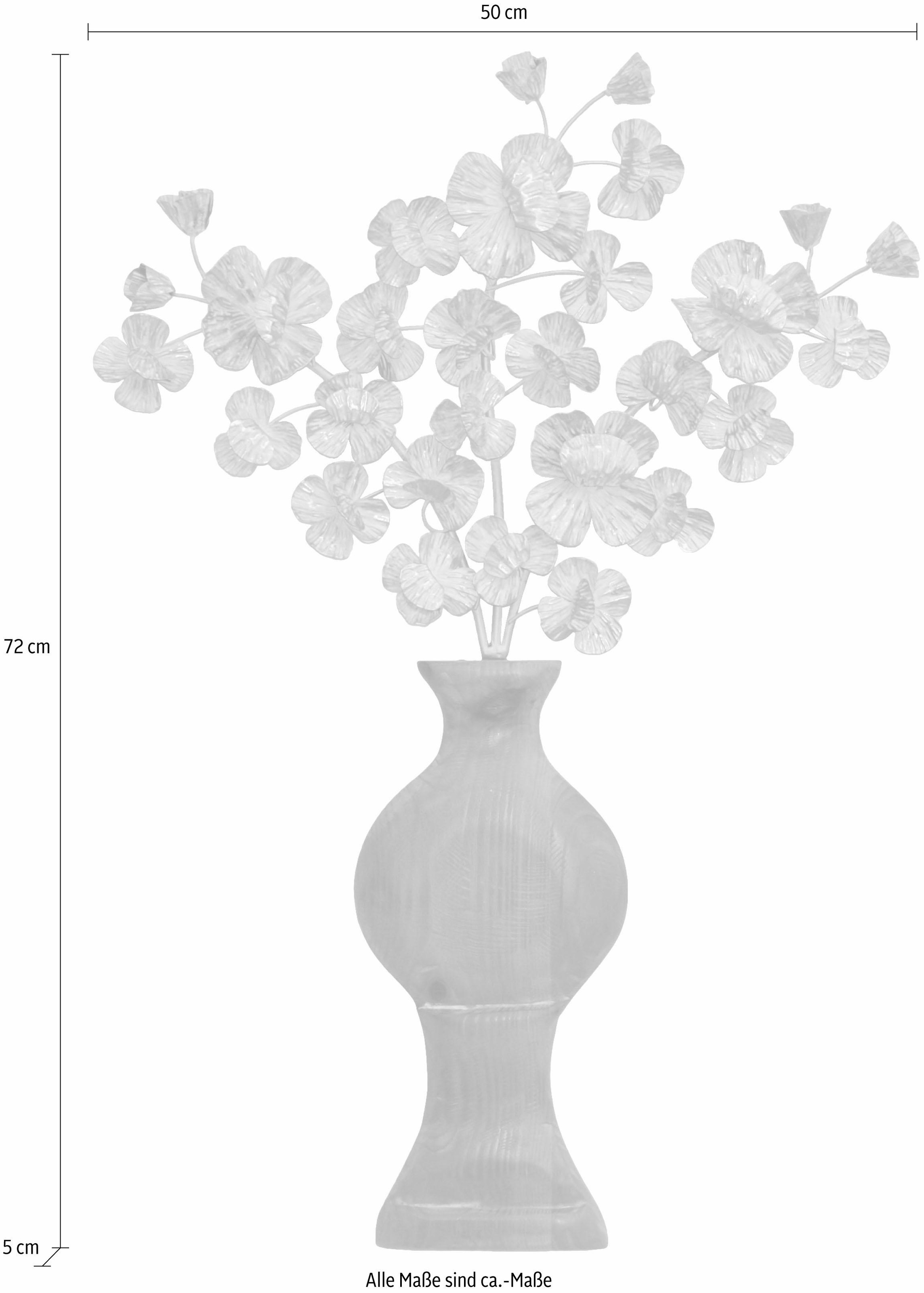 HOFMANN LIVING AND MORE Wanddekoobjekt naturbraun, gold gewischt günstig online kaufen