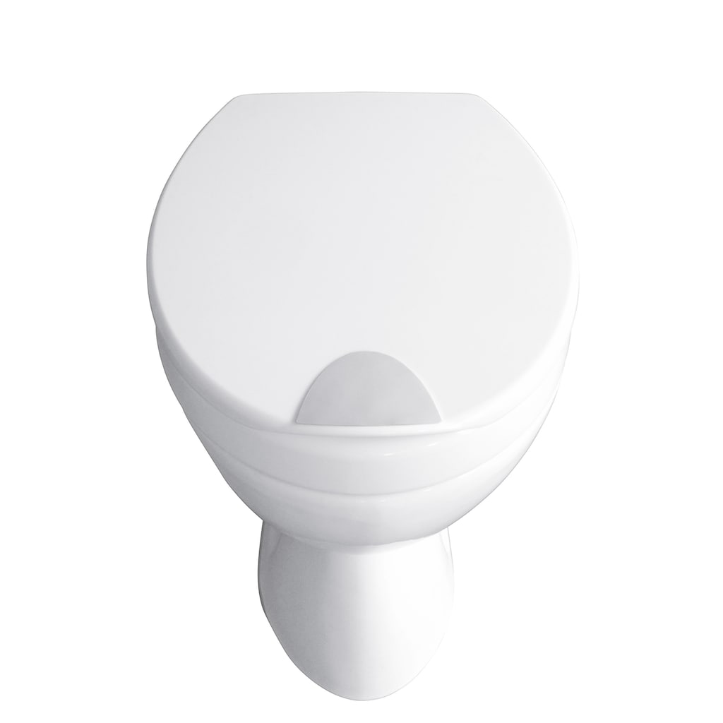 ADOB WC-Sitz »Mantova«, Mit 5 cm hohem WC Sitz und Absenkautomatik