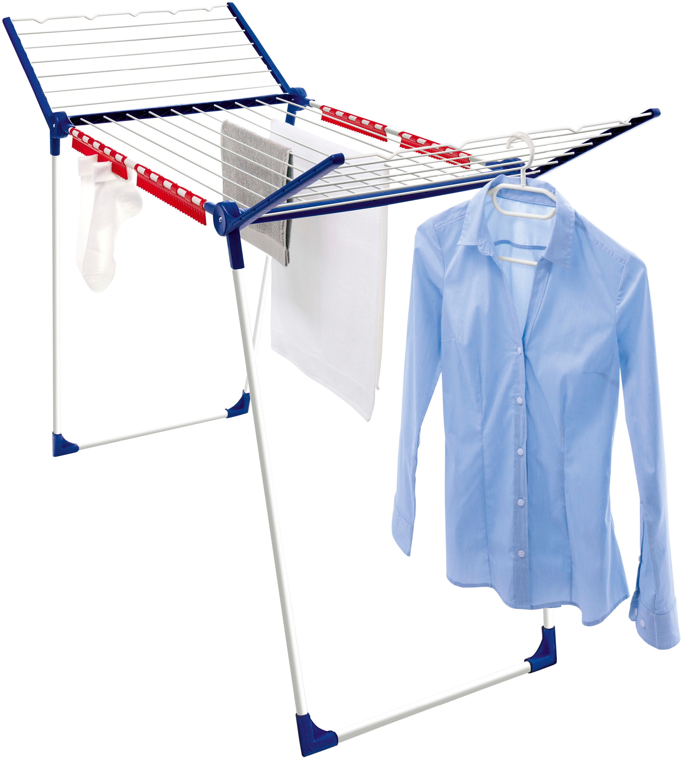 Leifheit Wäscheständer »Pegasus 200«, &5 Kleiderbügel,4 Kleinteilehalter + günstig online kaufen
