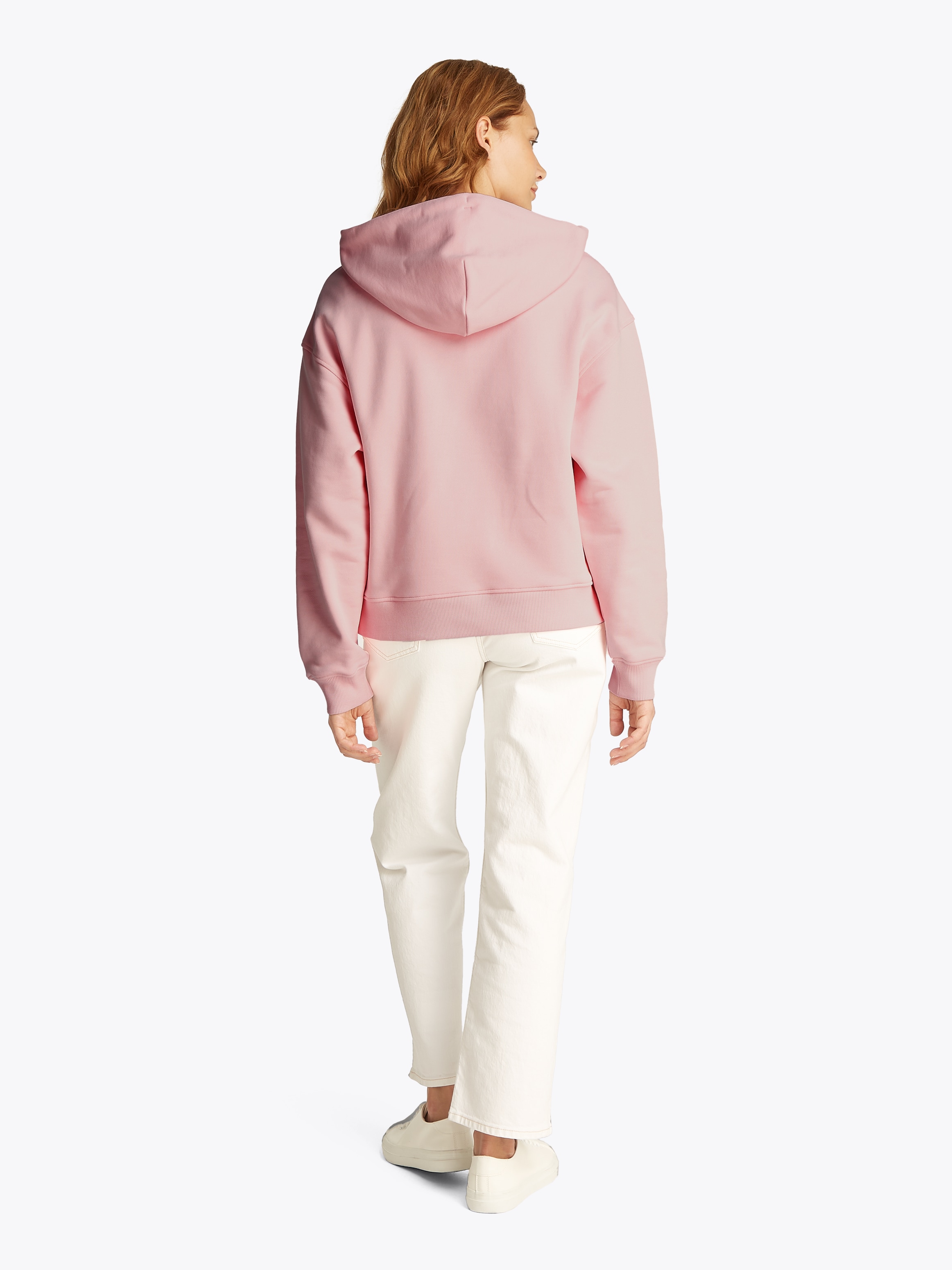Tommy Jeans Curve Kapuzensweatshirt »TJW BXY BADGE HOODIE EXT«, in Großen Größen, Kapuze, Badge