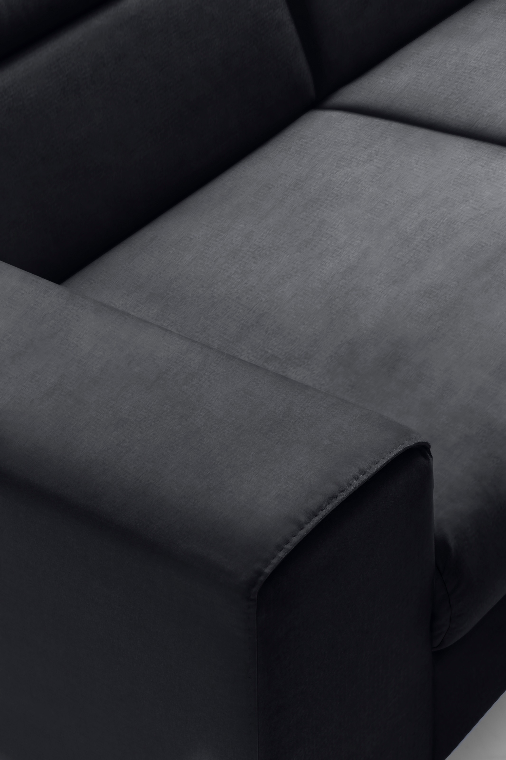 COTTA Ecksofa »Morven L-Form mit Kopfteilverstellung«, wahlweise mit Bettfunktion, Bettkasten & Wireless-Charger