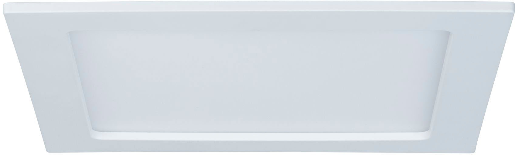 Paulmann LED Deckenleuchte, 1 flammig, Panel Dimmbar Badleuchte Weiß eckig 9W IP44 spritzwassergeschützt
