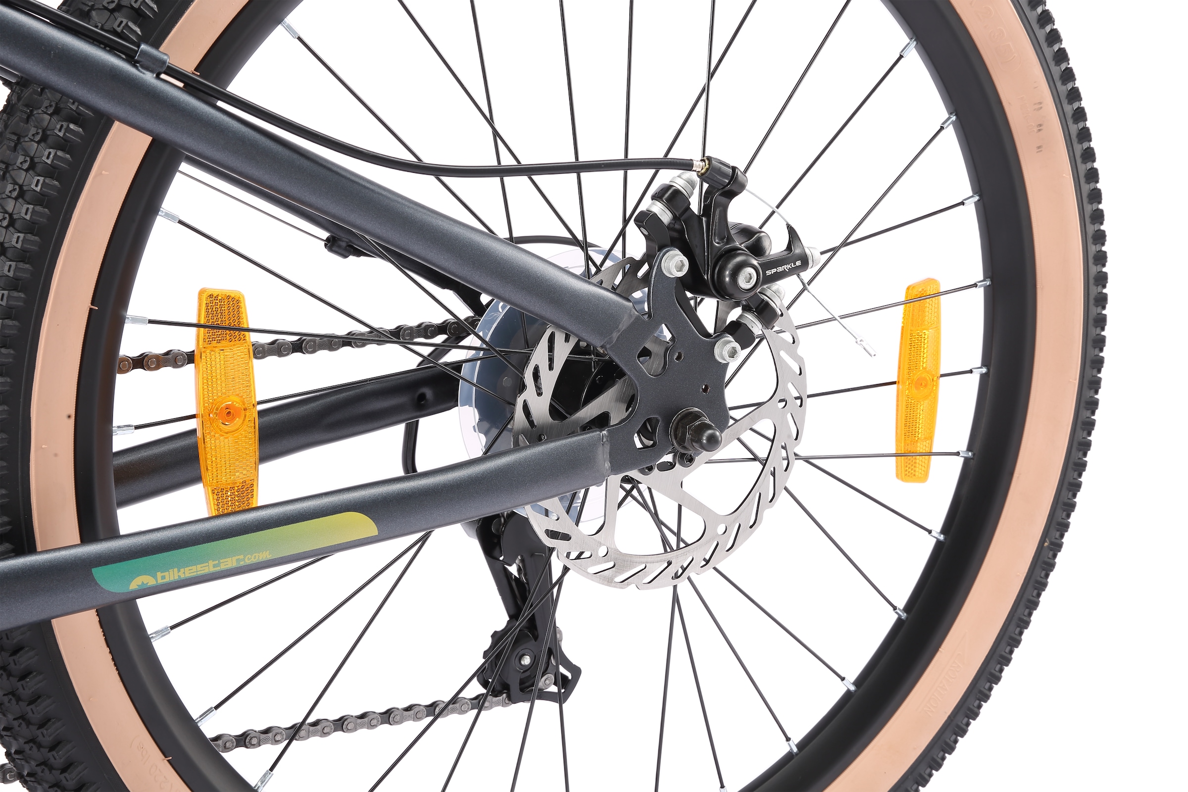 Bikestar Jugendfahrrad 21 Gang Shimano RD-TY21 Schaltwerk Kettenschaltung