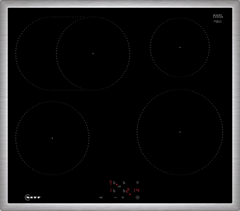 NEFF Induktions Herd-Set »EX4I«, N 30, EX4I, mit Teleskopauszug nachrüstbar, EasyClean