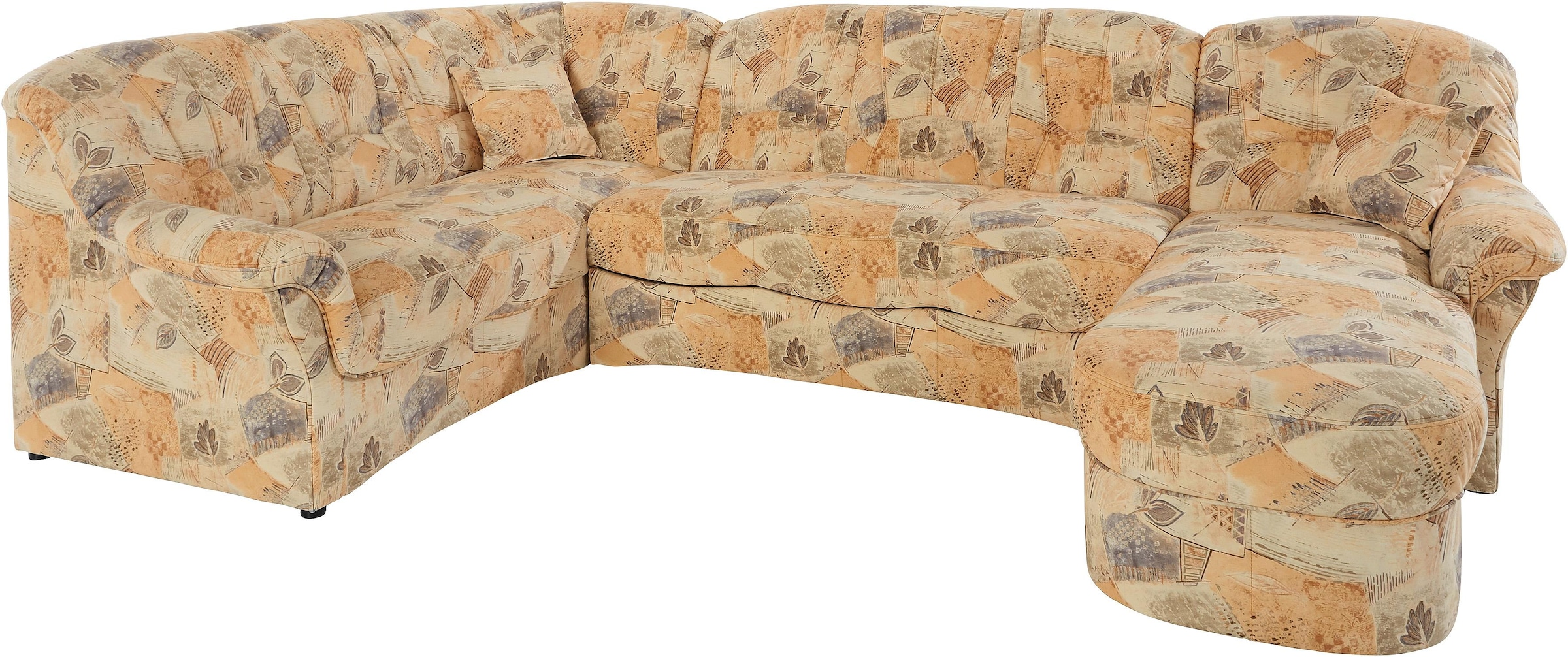 DOMO collection Wohnlandschaft »Bahia mit viel Platz, zeitloses Design, U-Form«, wahlweise mit Bettfunktion